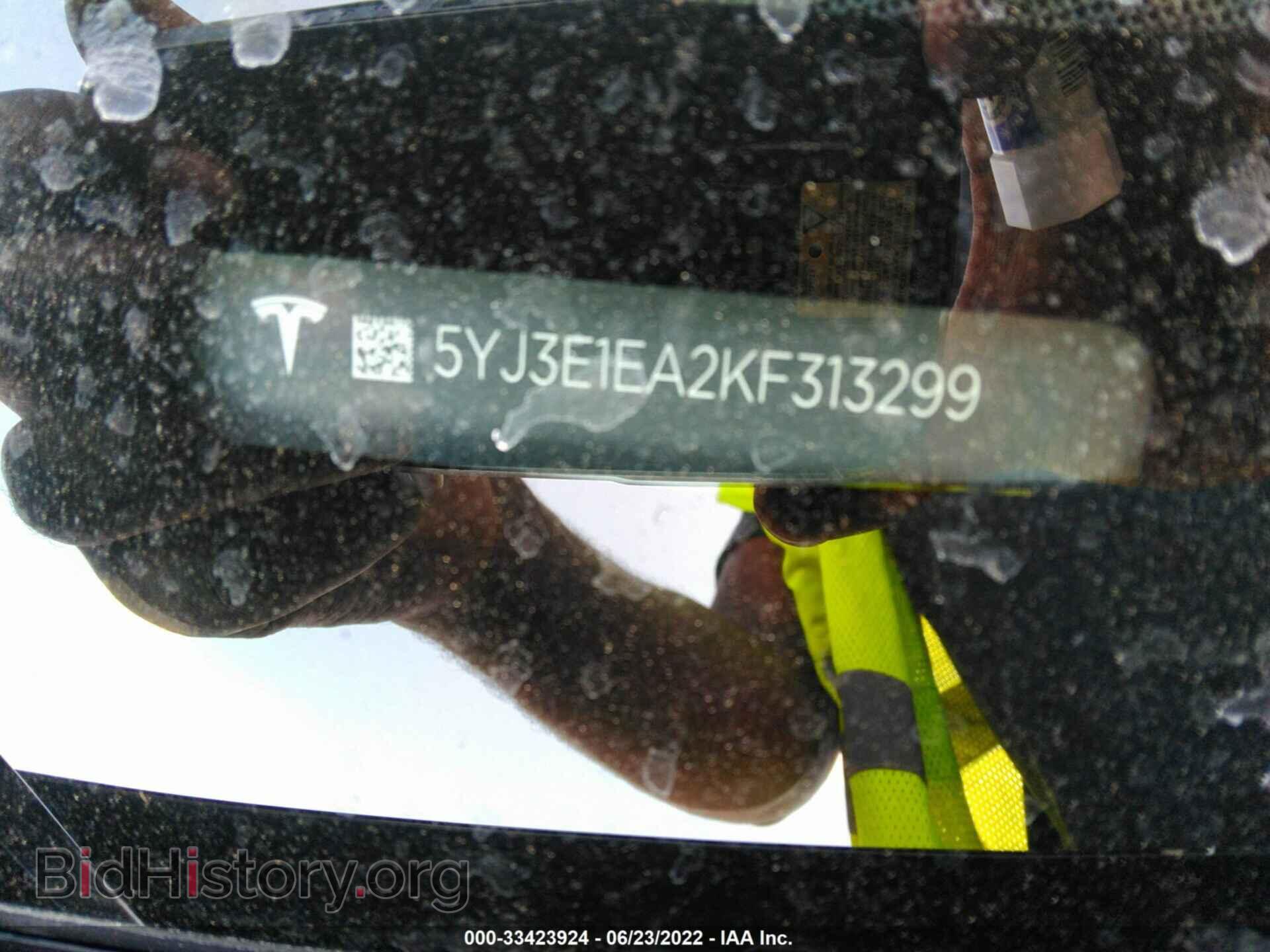 2019 TESLA MODEL 3 - VIN: 5YJ3E1EA2KF313299 - Фото 9