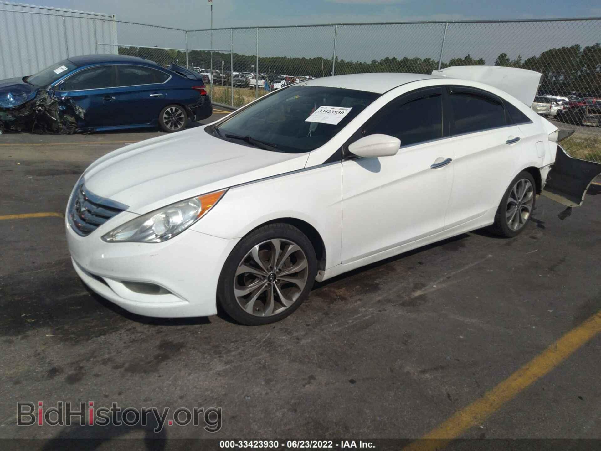 2013 HYUNDAI SONATA - VIN: 5NPEC4AB5DH637866 - Фото 2