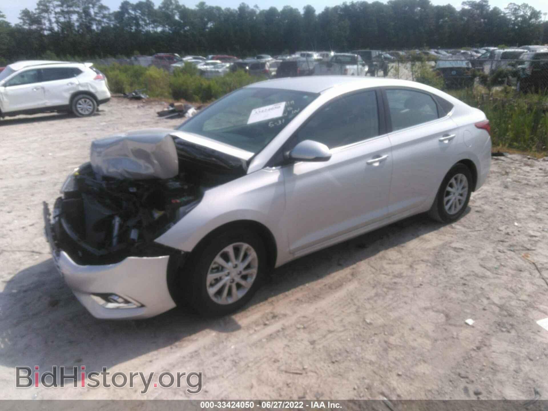 2022 HYUNDAI ACCENT - VIN: 3KPC24A67NE166323 - Photo 2