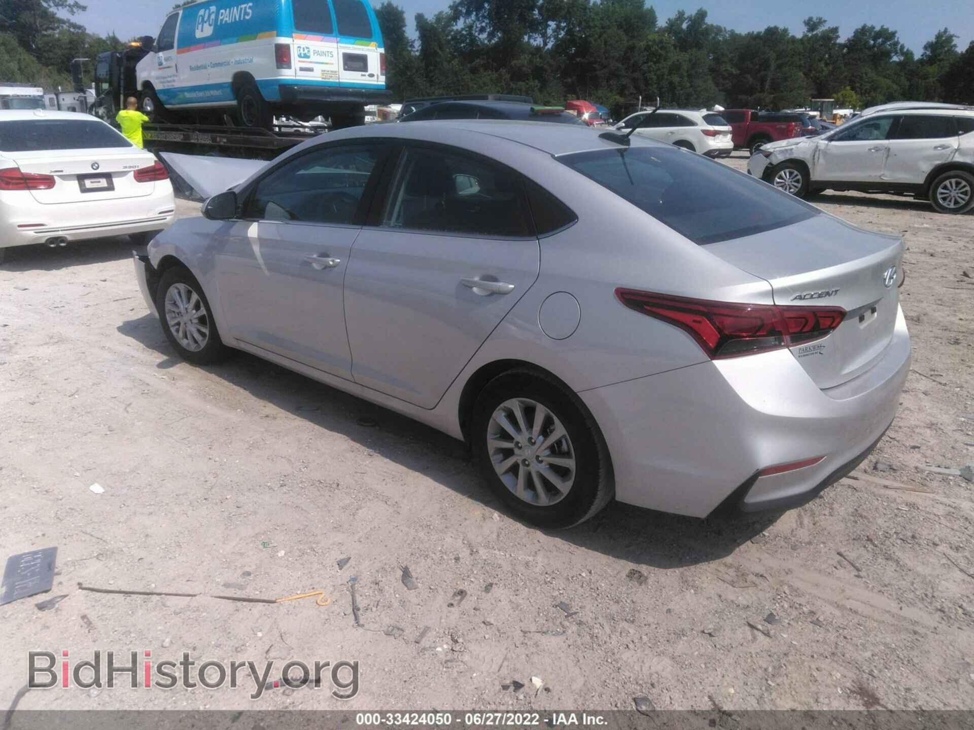 2022 HYUNDAI ACCENT - VIN: 3KPC24A67NE166323 - Photo 3