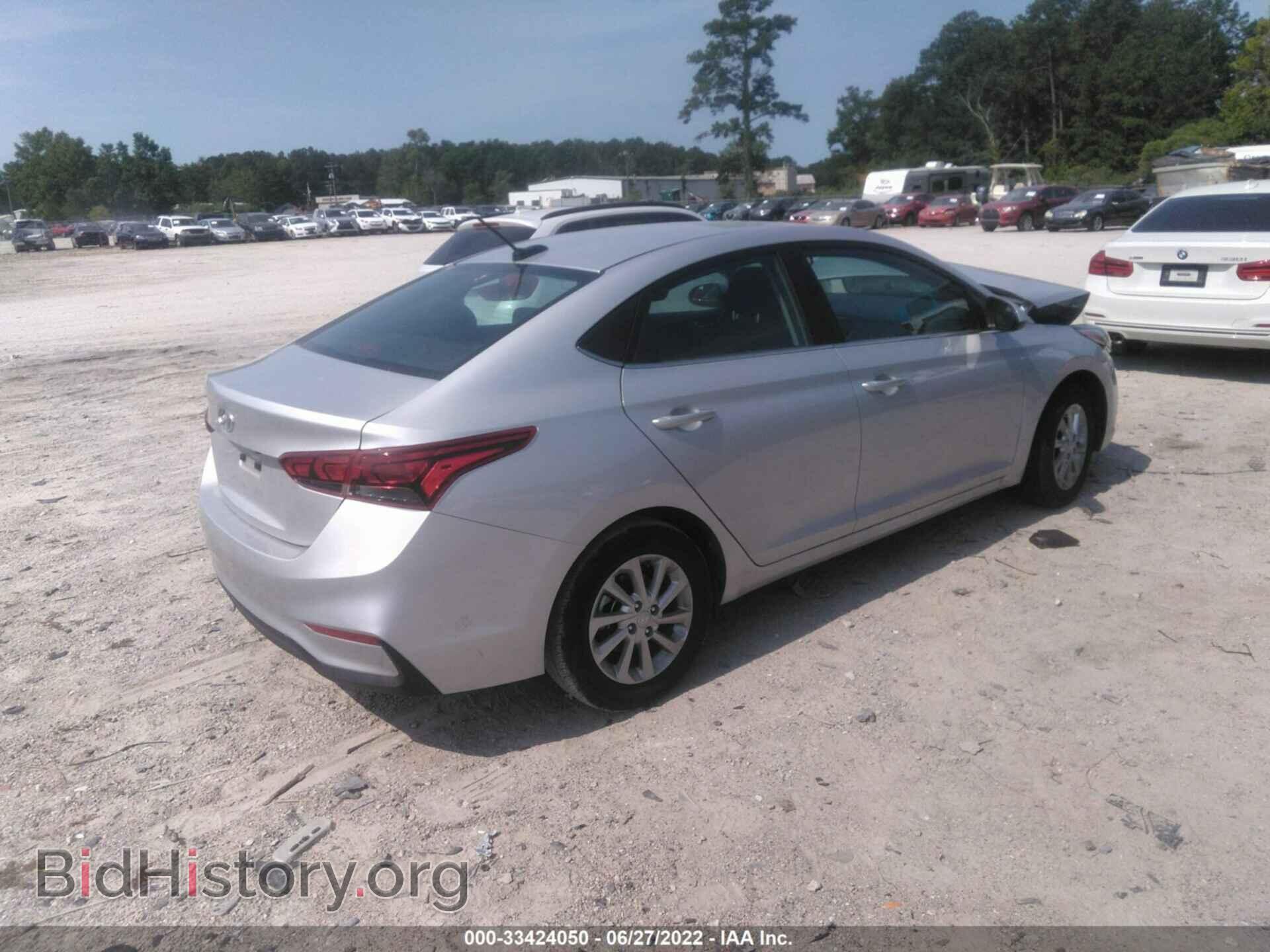 2022 HYUNDAI ACCENT - VIN: 3KPC24A67NE166323 - Photo 4