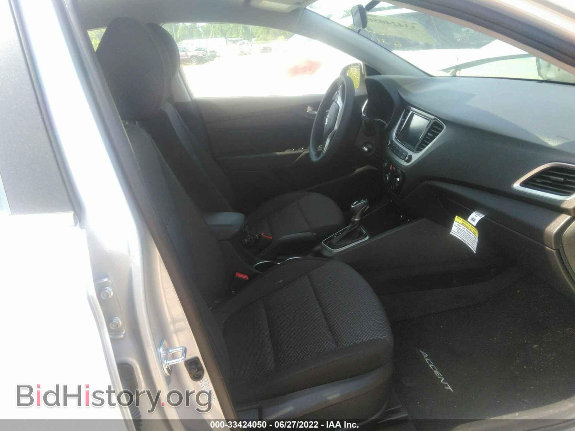 2022 HYUNDAI ACCENT - VIN: 3KPC24A67NE166323 - Photo 5