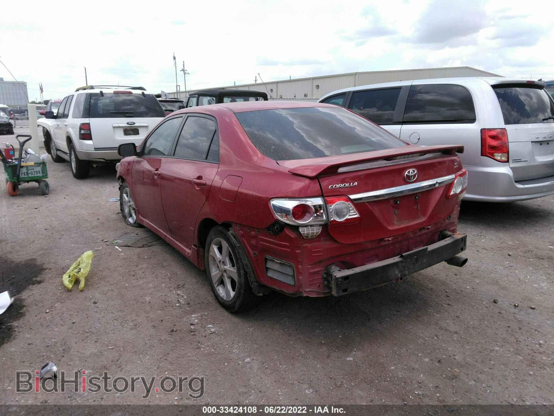 2013 TOYOTA COROLLA - VIN: 5YFBU4EE6DP074415 - Фото 3