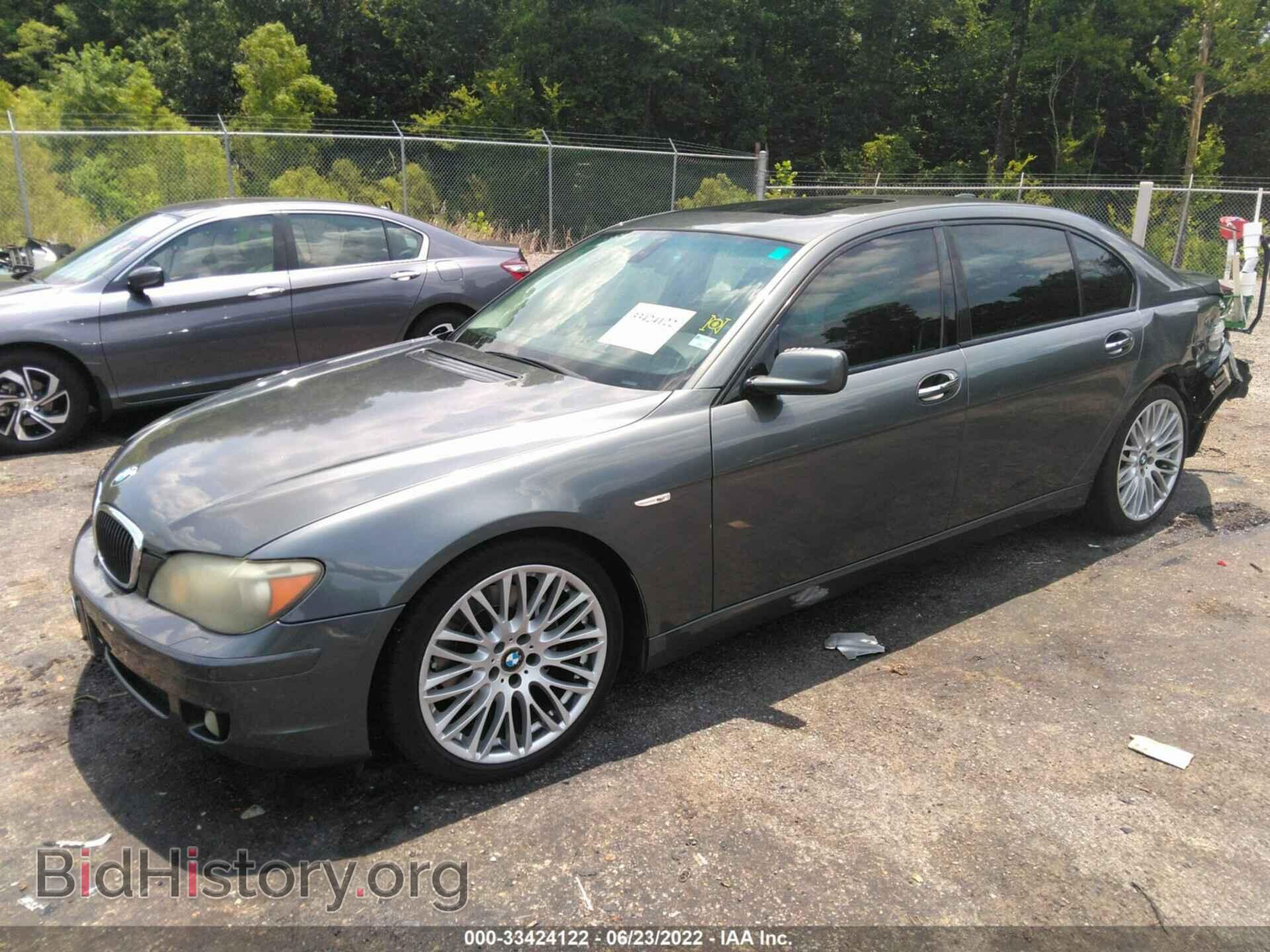 2008 BMW 7 SERIES - VIN: WBAHN83568DT83017 - Фото 2
