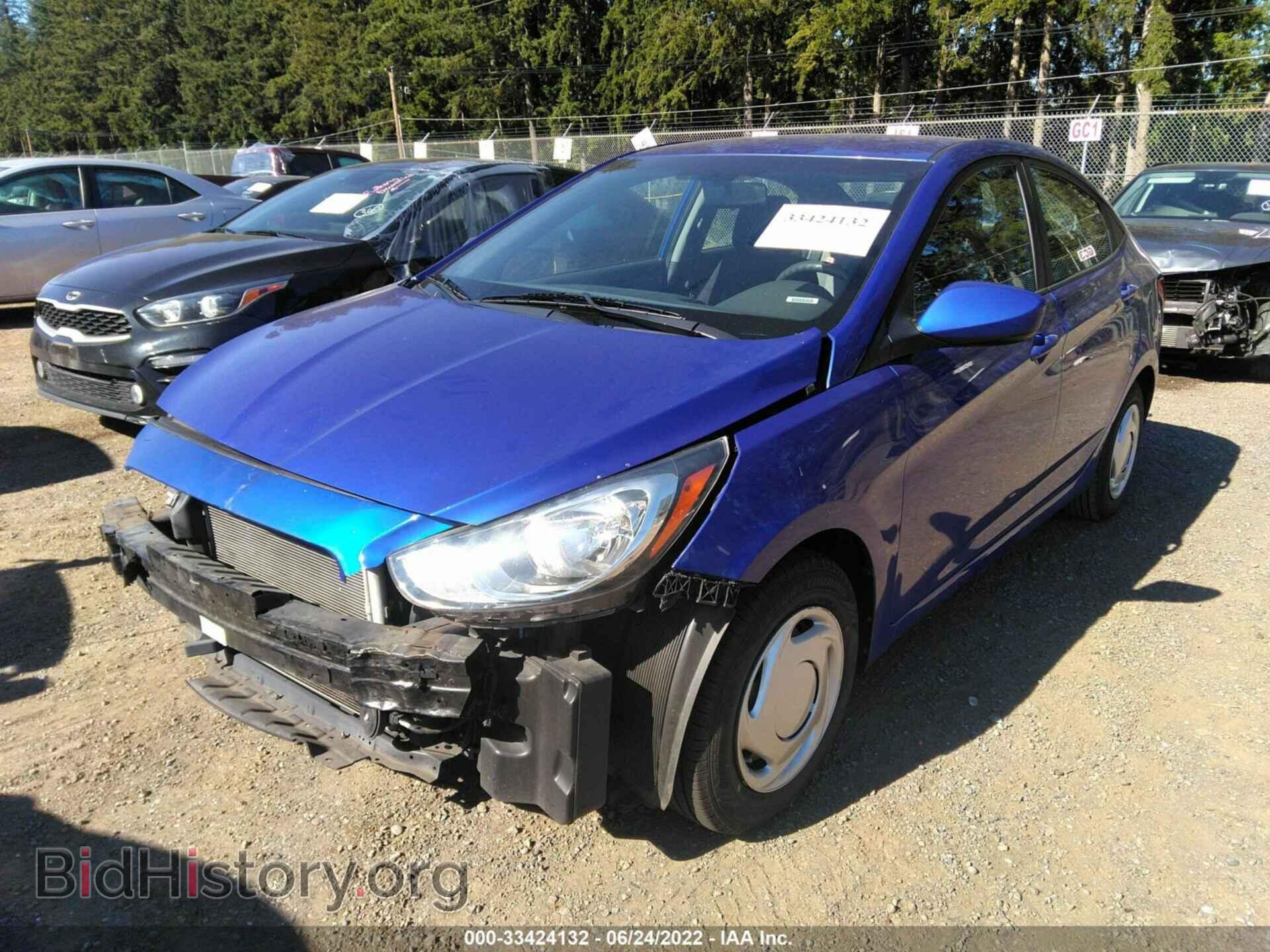 2013 HYUNDAI ACCENT - VIN: KMHCT4AE1DU452815 - Фото 2