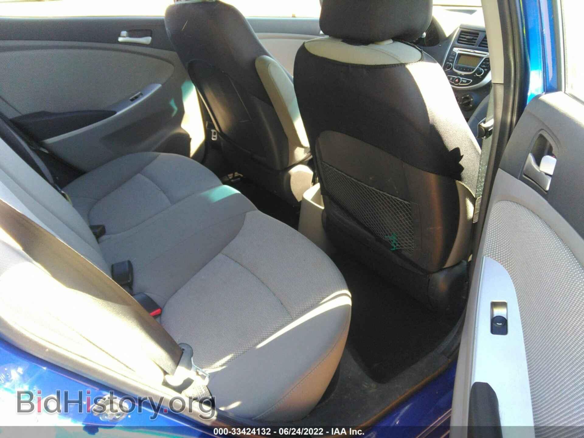 2013 HYUNDAI ACCENT - VIN: KMHCT4AE1DU452815 - Фото 8