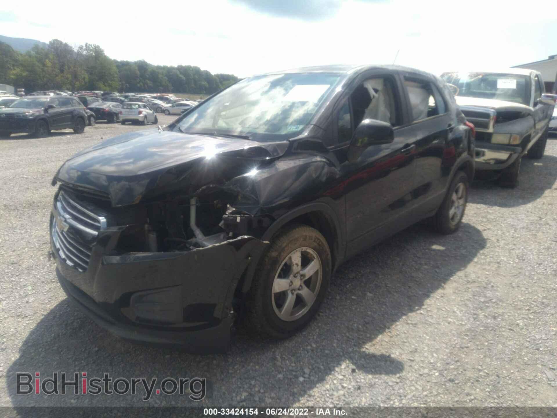 2015 CHEVROLET TRAX - VIN: KL7CJPSB5FB076034 - Фото 2