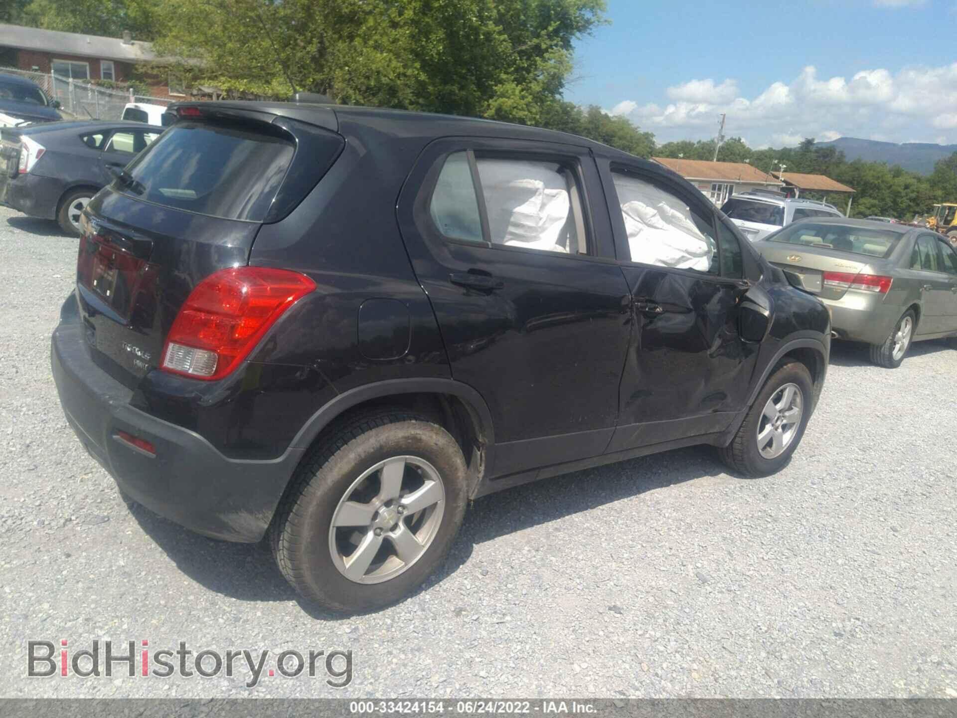 2015 CHEVROLET TRAX - VIN: KL7CJPSB5FB076034 - Фото 4