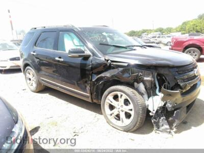 2012 Ford EXPLORER Limited, черный — VIN 1FMHK7F82CGA63952, IAAI