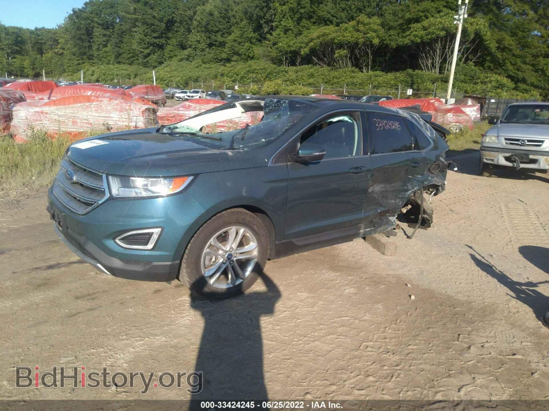 2016 FORD EDGE - VIN: 2FMPK4J90GBB81683 - Photo 2