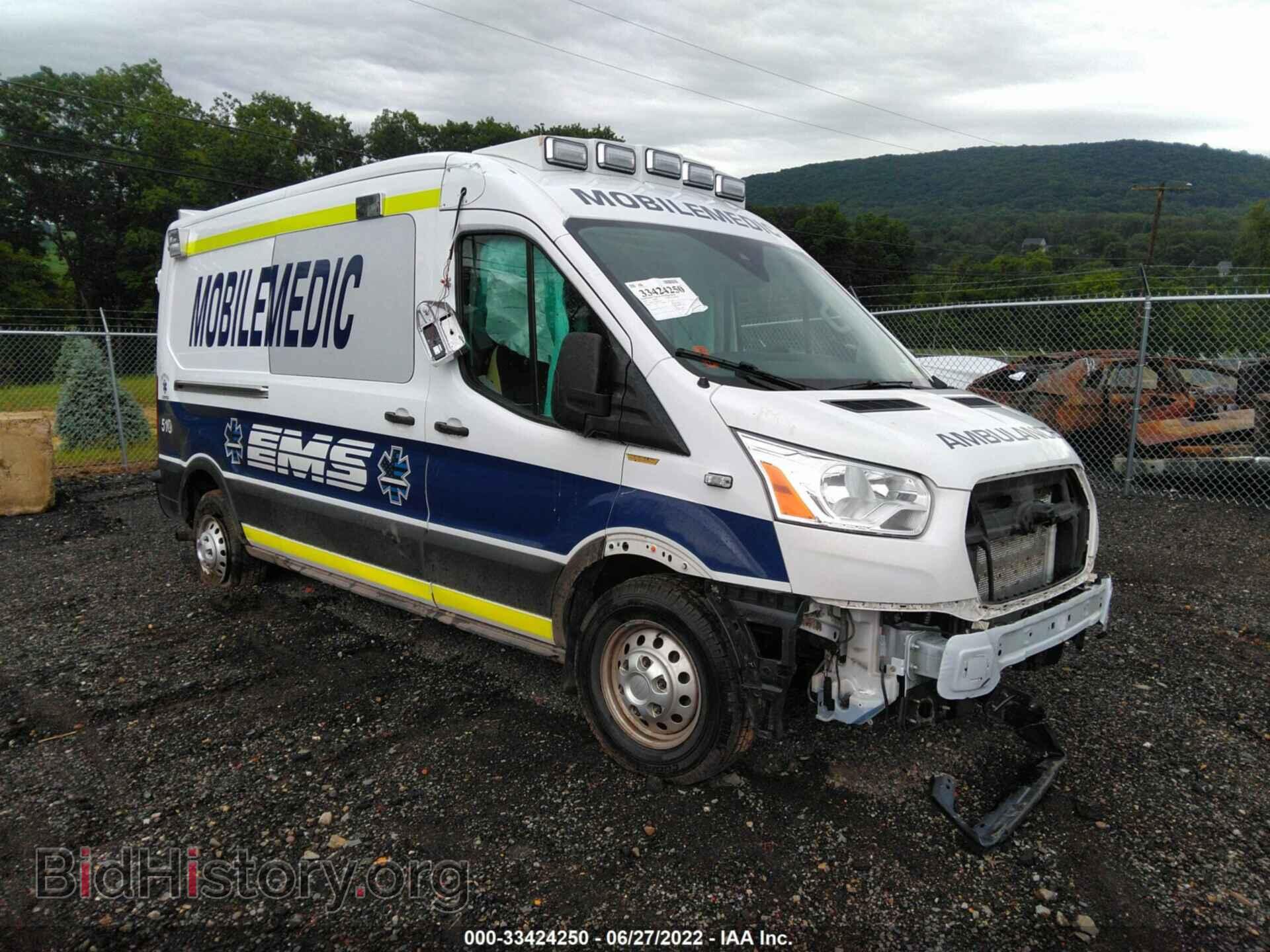Фотография 1FDBW2CG7LKB75216 - FORD TRANSIT-350 CARGO VAN 2020