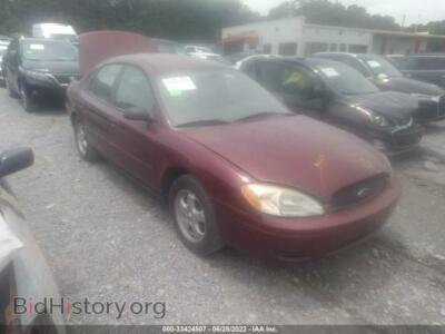 2006 Ford TAURUS SE, темно-бордовый — VIN 1FAFP53U96A151378, IAAI