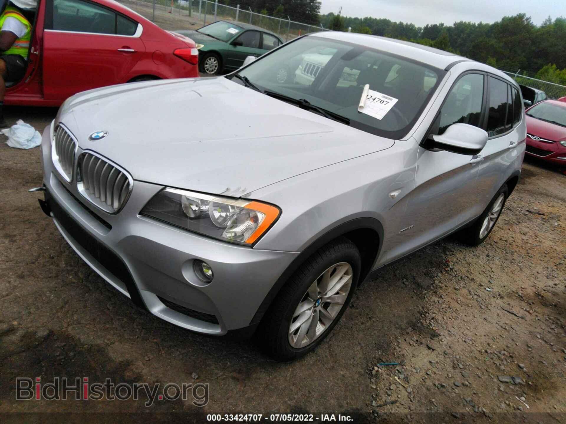 2013 BMW X3 - VIN: 5UXWX9C55D0D03218 - Фото 2