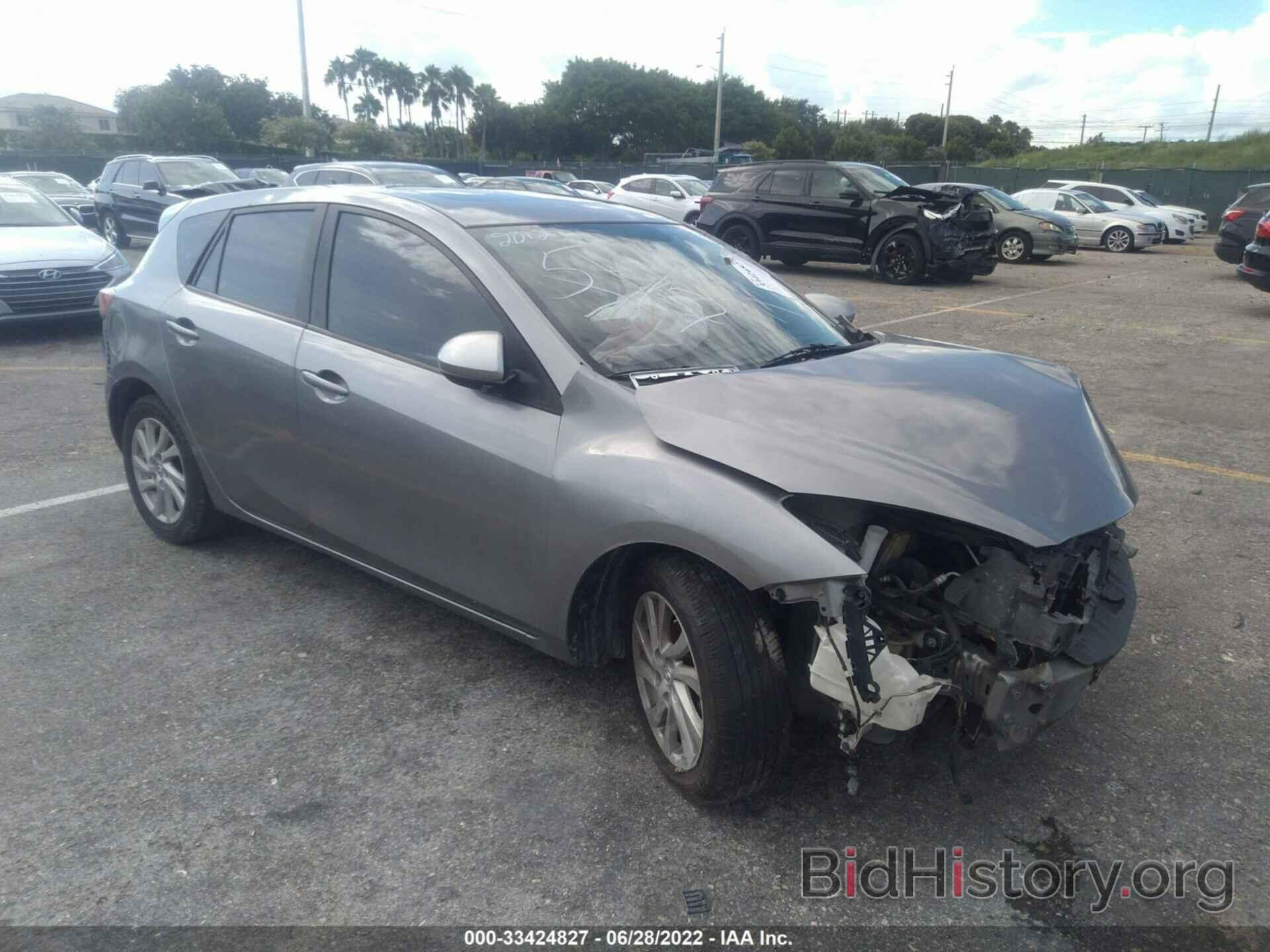 Photo JM1BL1L7XC1582721 - MAZDA MAZDA3 2012