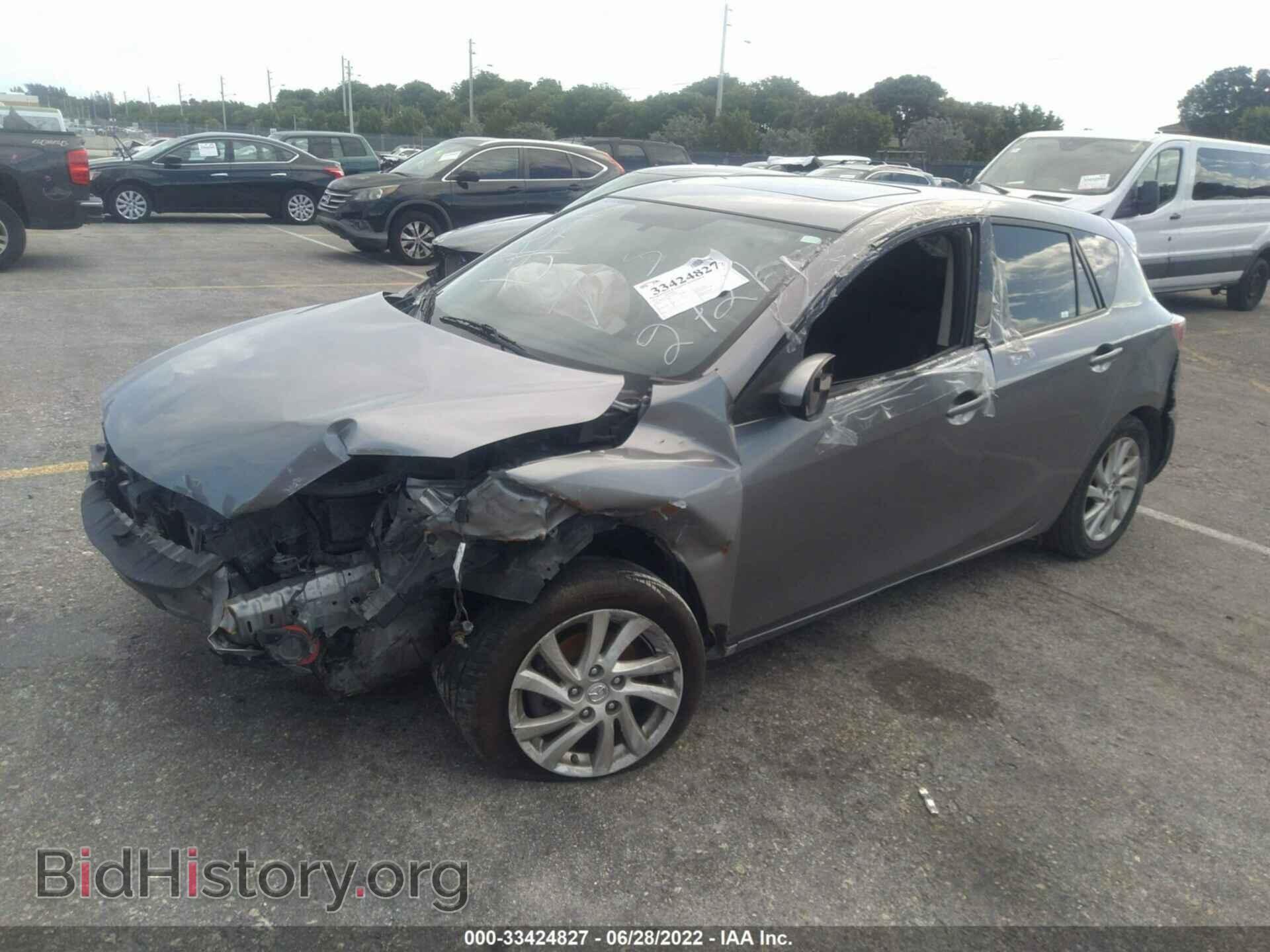 2012 MAZDA MAZDA3 - VIN: JM1BL1L7XC1582721 - Фото 2