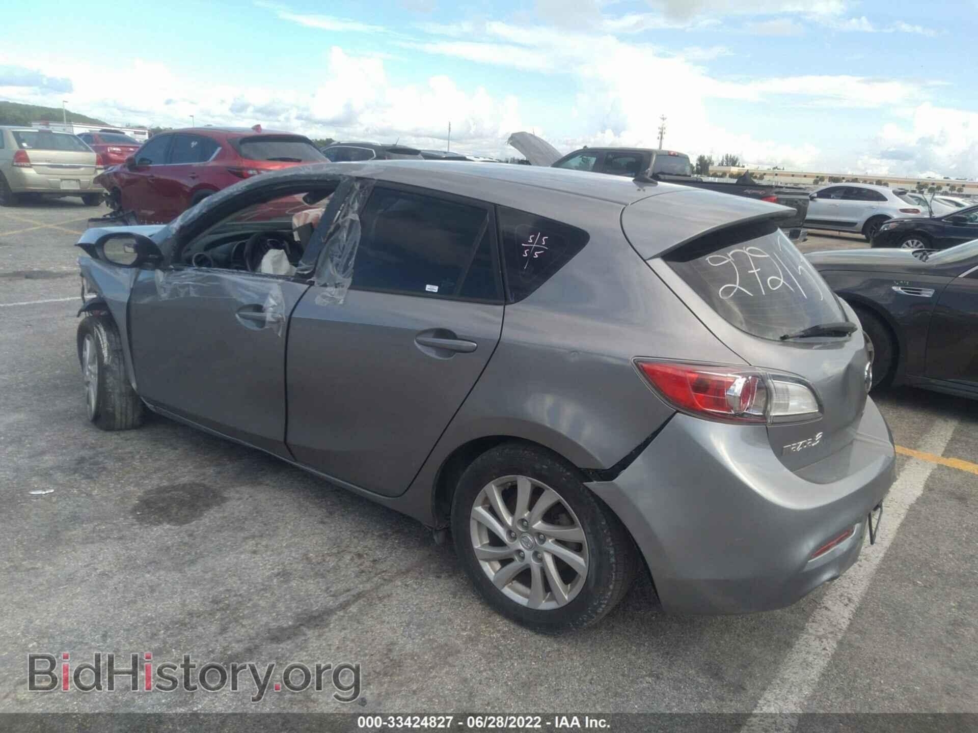 2012 MAZDA MAZDA3 - VIN: JM1BL1L7XC1582721 - Фото 3