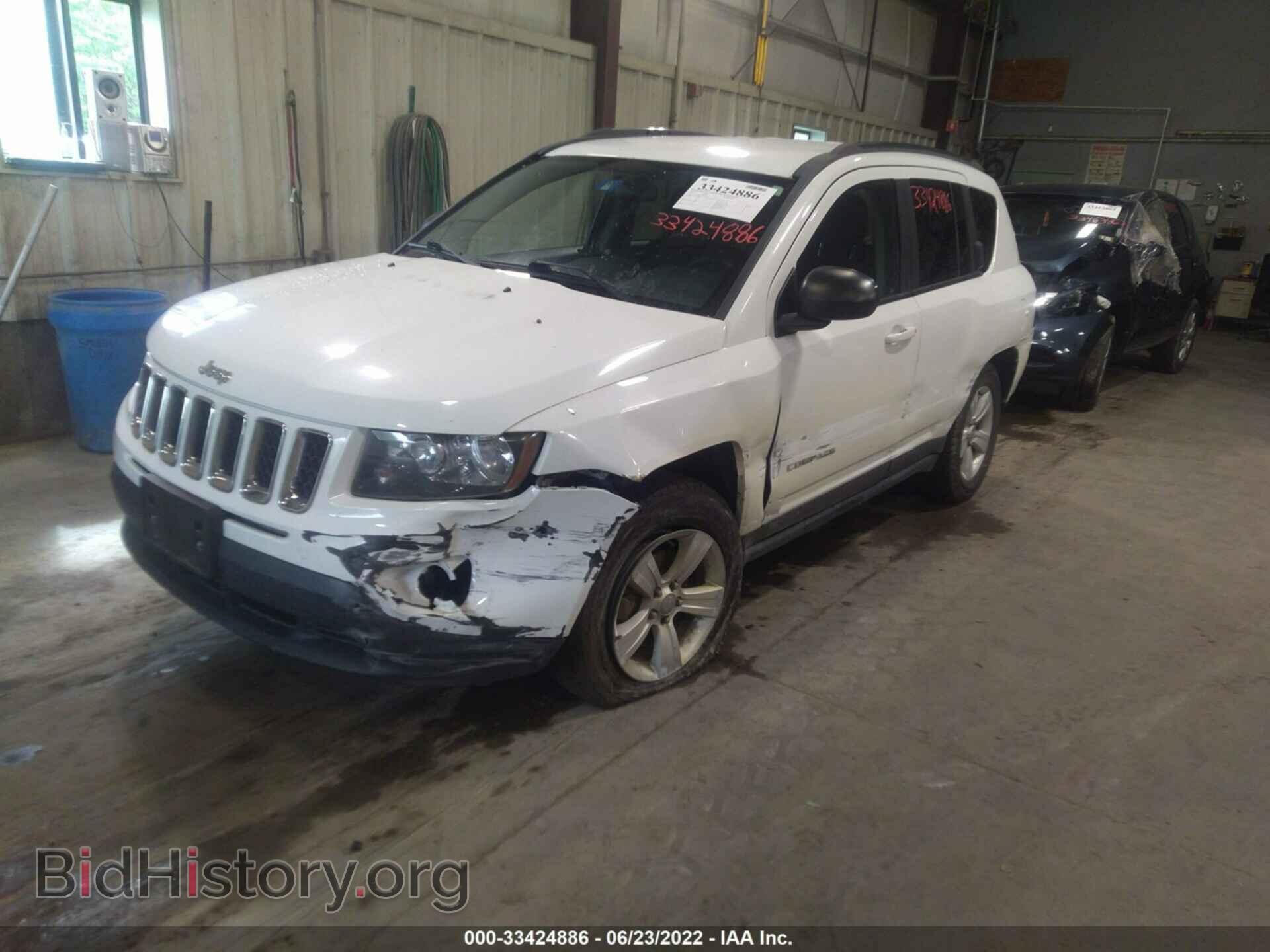 2014 JEEP COMPASS - VIN: 1C4NJDBB7ED776778 - Фото 2