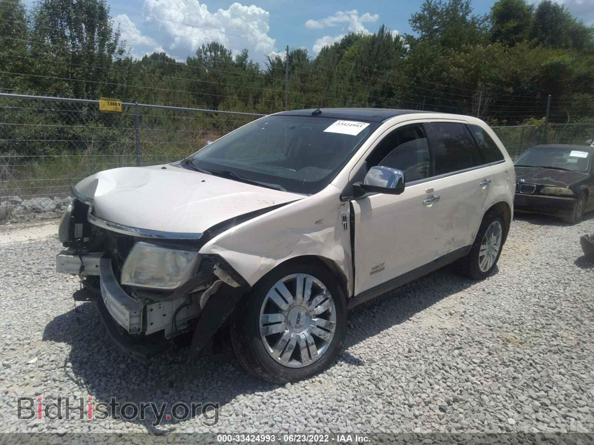 2008 LINCOLN MKX - VIN: 2LMDU68C48BJ00538 - Фото 2