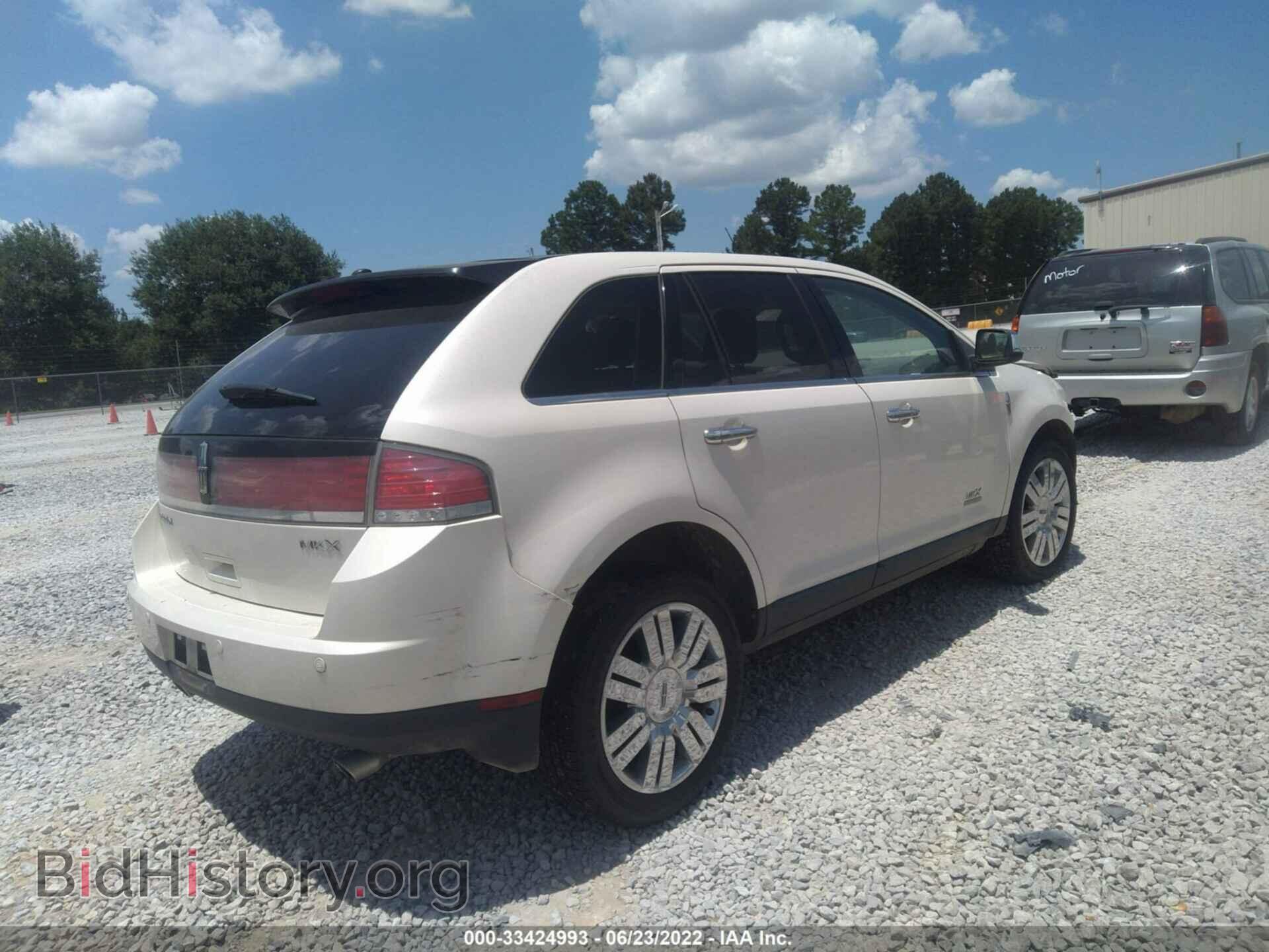 2008 LINCOLN MKX - VIN: 2LMDU68C48BJ00538 - Фото 4