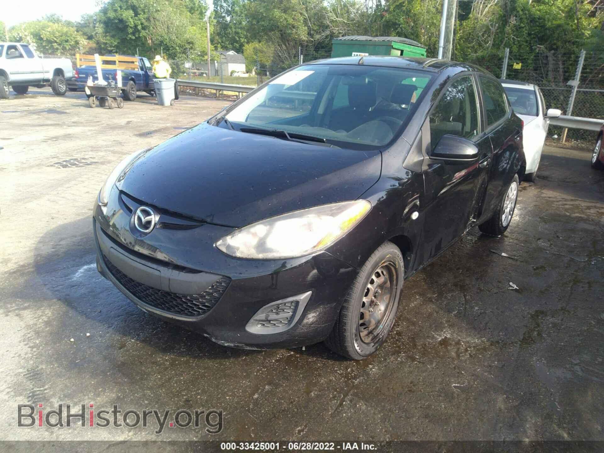 2013 MAZDA MAZDA2 - VIN: JM1DE1KY3D0164165 - Фото 2