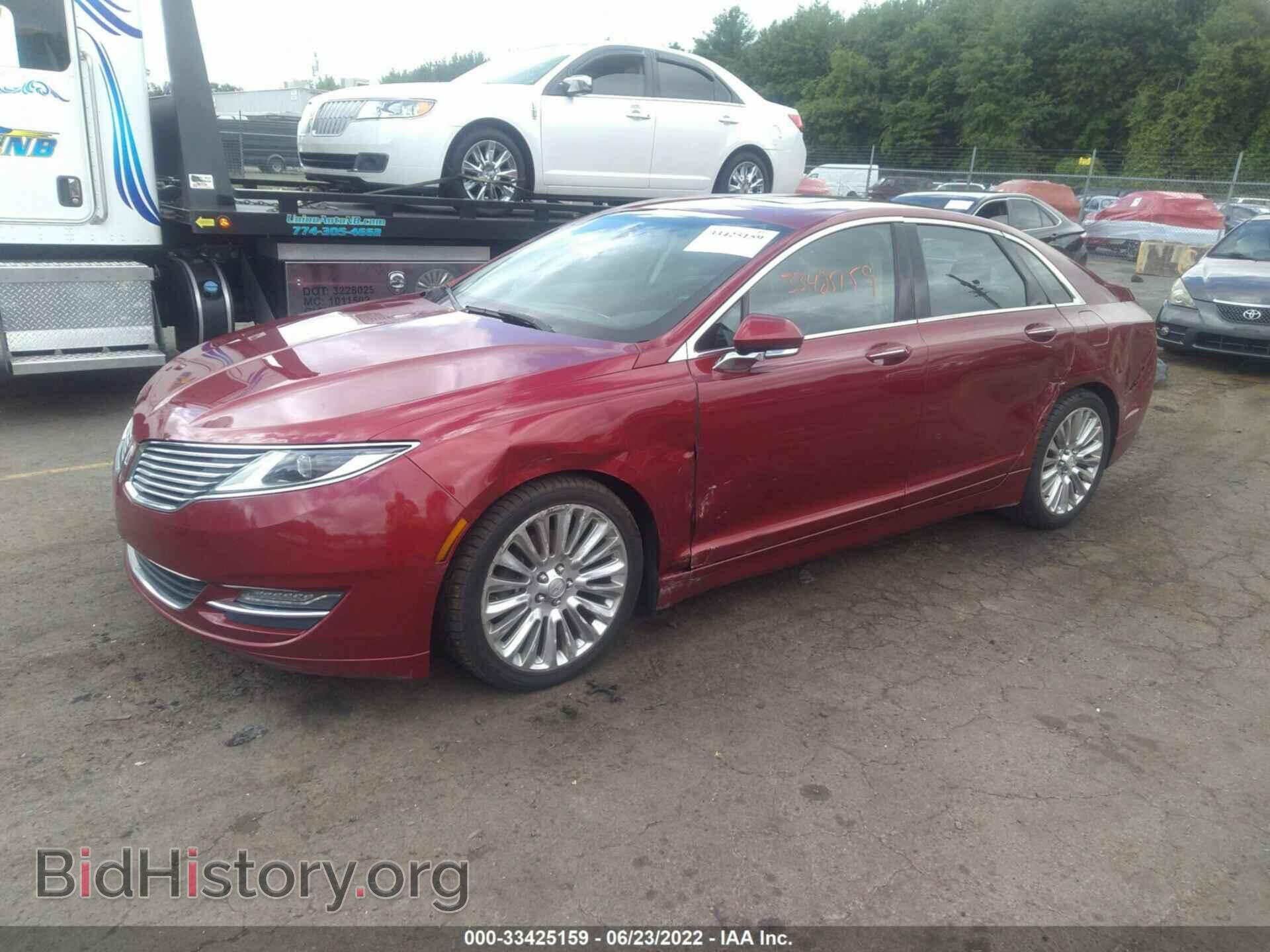 2013 LINCOLN MKZ - VIN: 3LN6L2JK4DR817308 - Фото 2