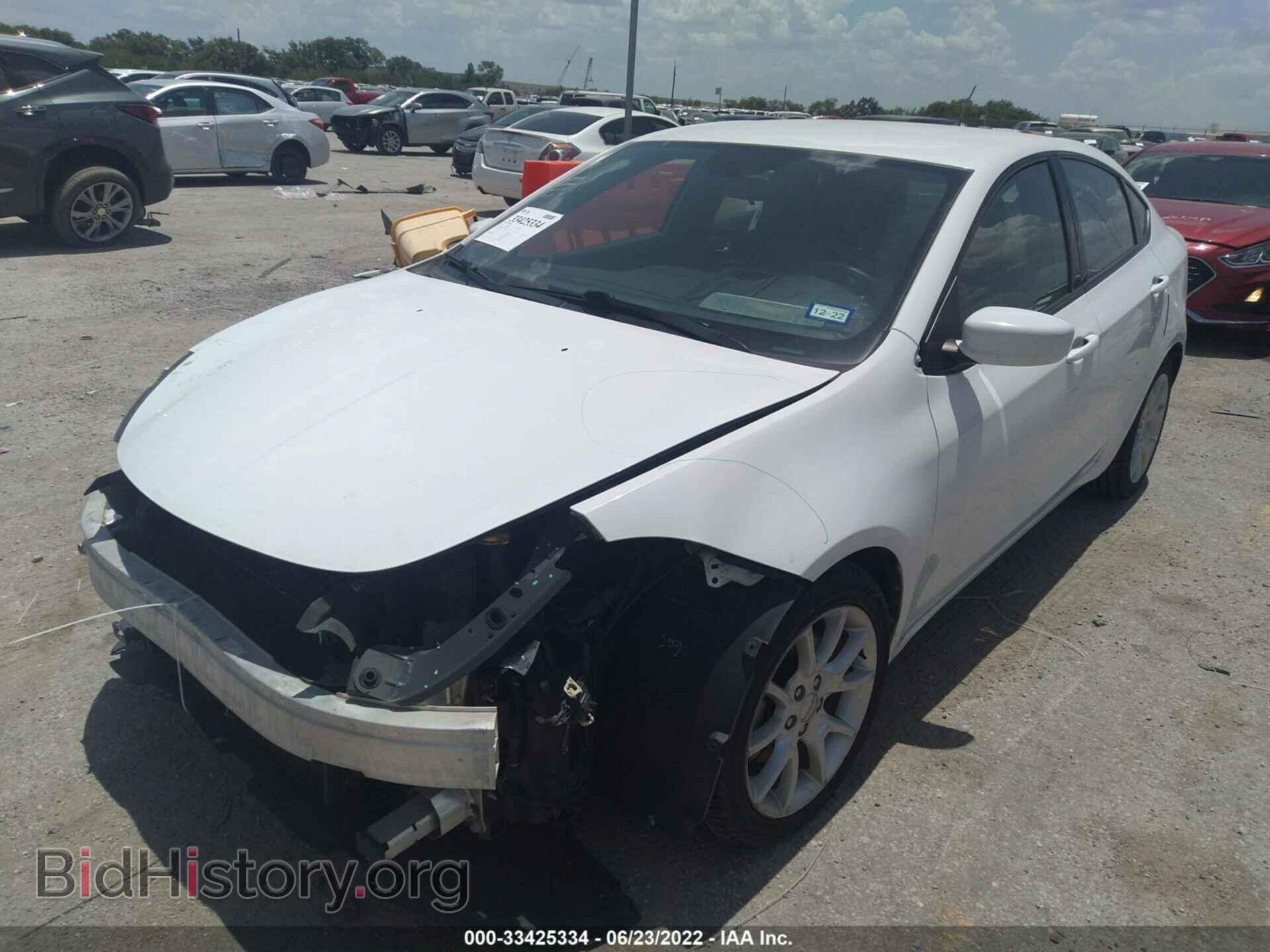 2013 DODGE DART - VIN: 1C3CDFBA1DD221006 - Фото 2