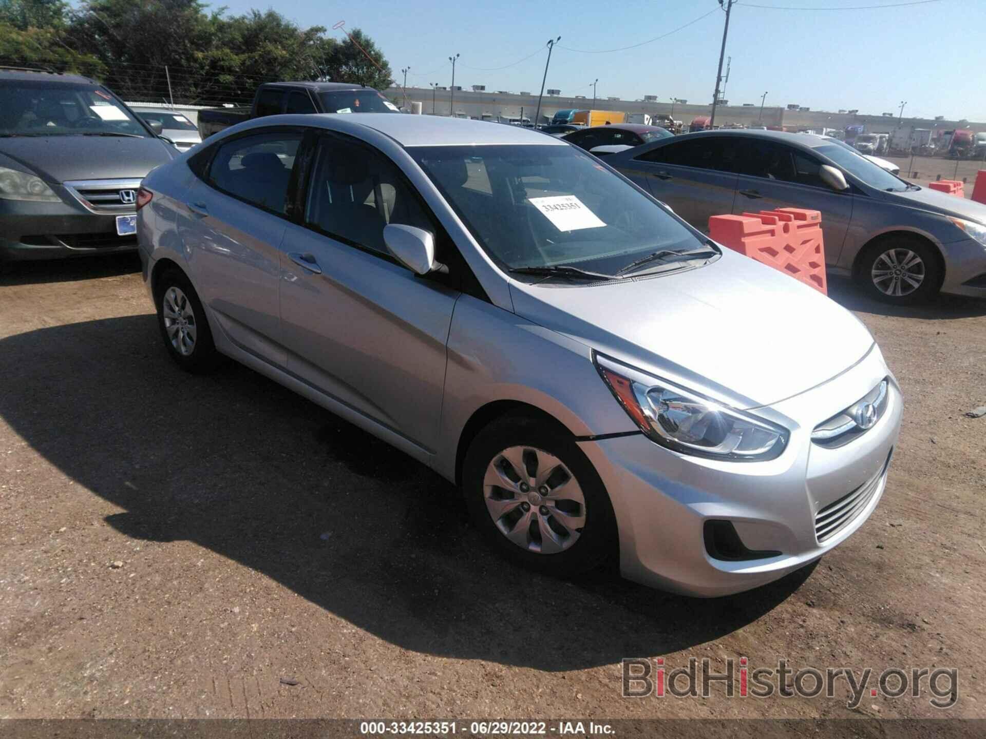 Photo KMHCT4AE3GU059368 - HYUNDAI ACCENT 2016