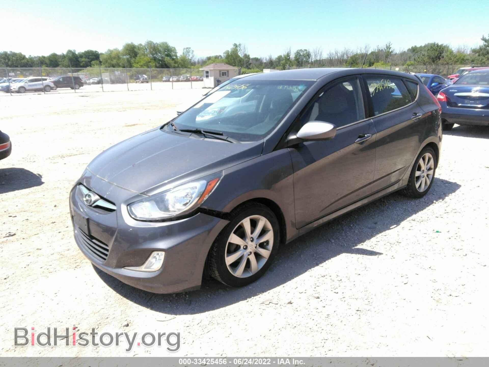 2012 HYUNDAI ACCENT - VIN: KMHCU5AE3CU006408 - Фото 2