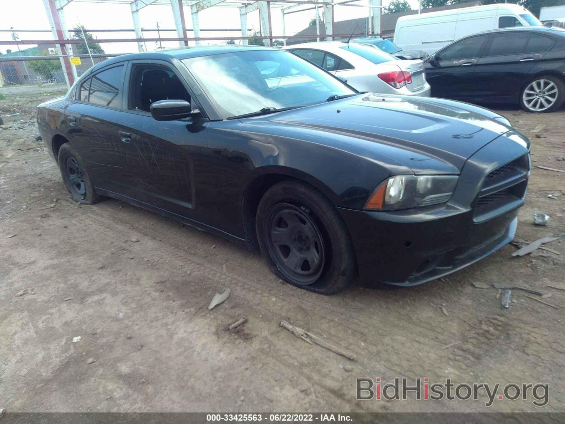Photo 2C3CDXAT1CH316322 - DODGE CHARGER 2012