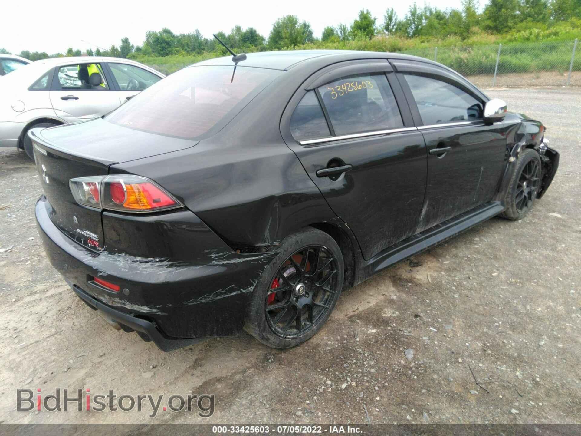 2014 MITSUBISHI LANCER EVOLUTION - VIN: JA32W5FV6EU024793 - Фото 4