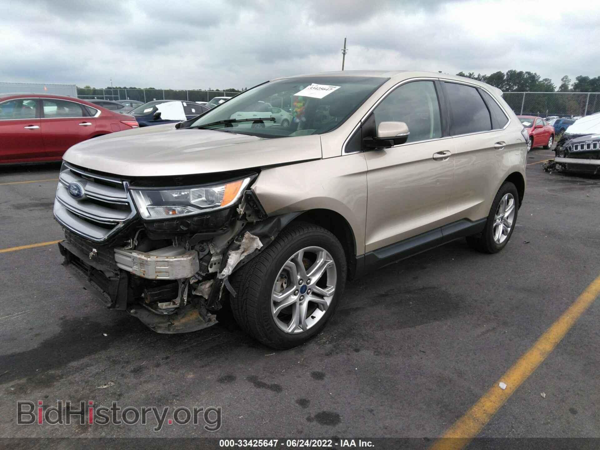 2017 FORD EDGE - VIN: 2FMPK4K91HBB75312 - Фото 2