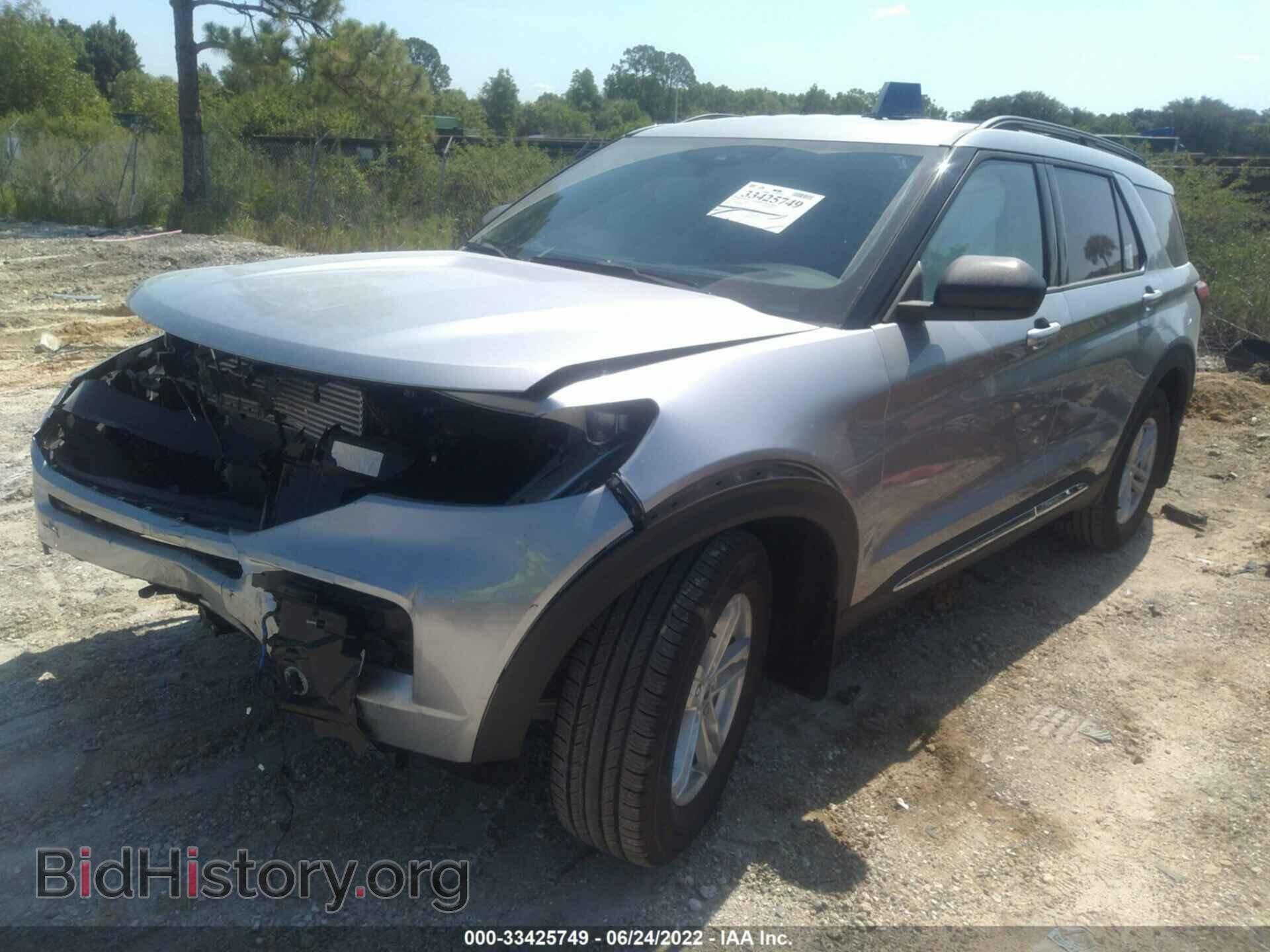 2022 FORD EXPLORER - VIN: 1FMSK8DH9NGA30271 - Фото 2