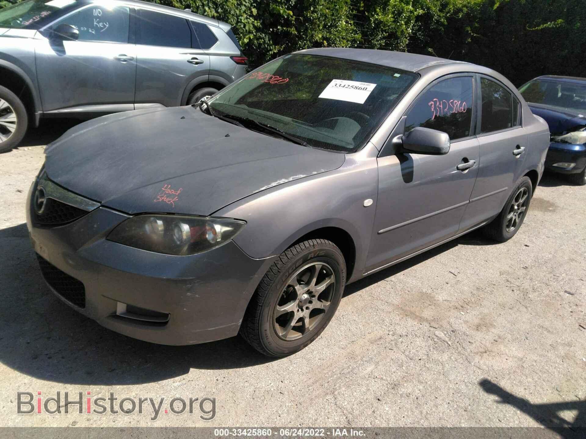 2008 MAZDA MAZDA3 - VIN: JM1BK12F081134734 - Фото 2