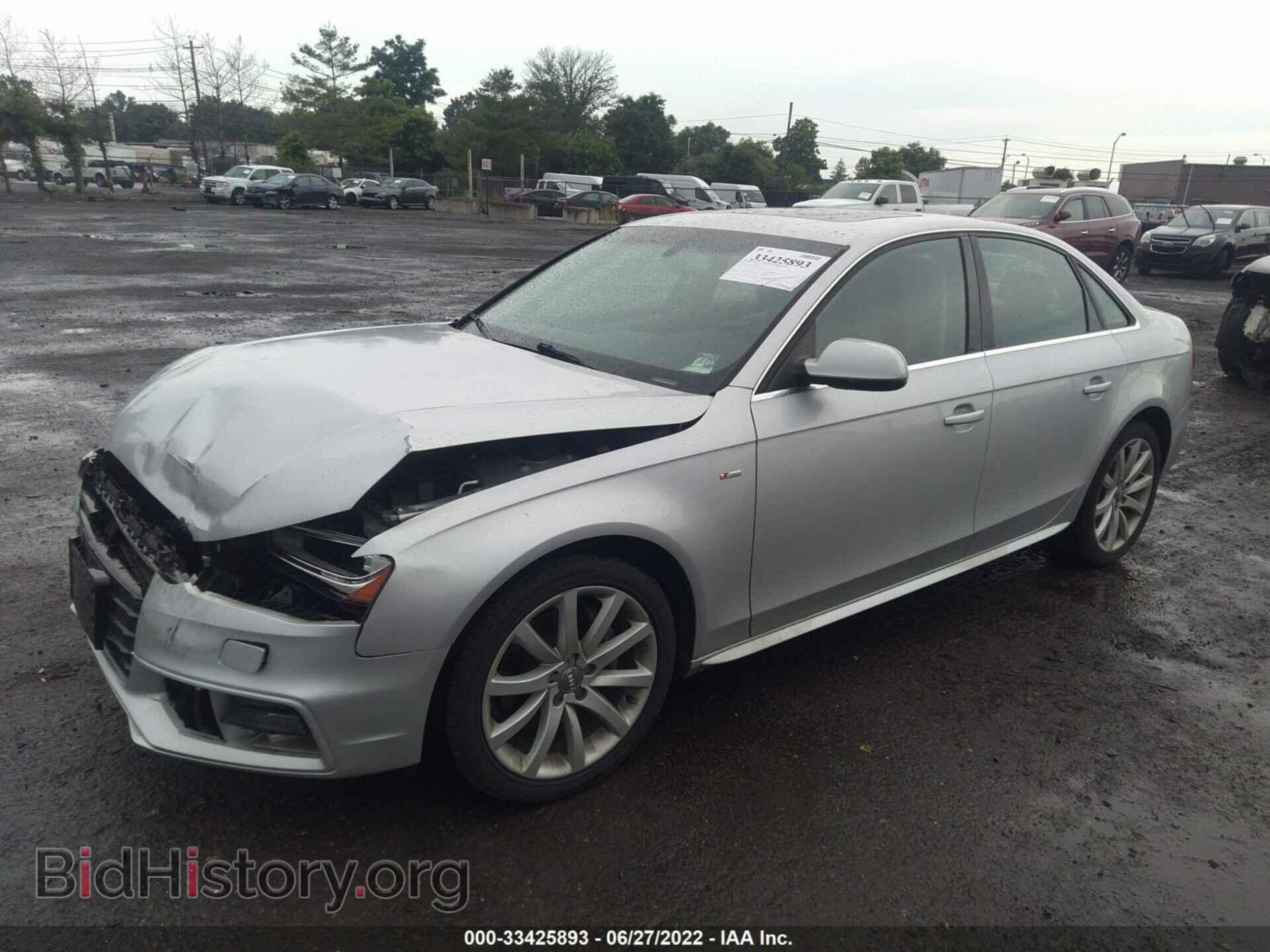 2014 AUDI A4 - VIN: WAUBFAFL7EN044048 - Фото 2