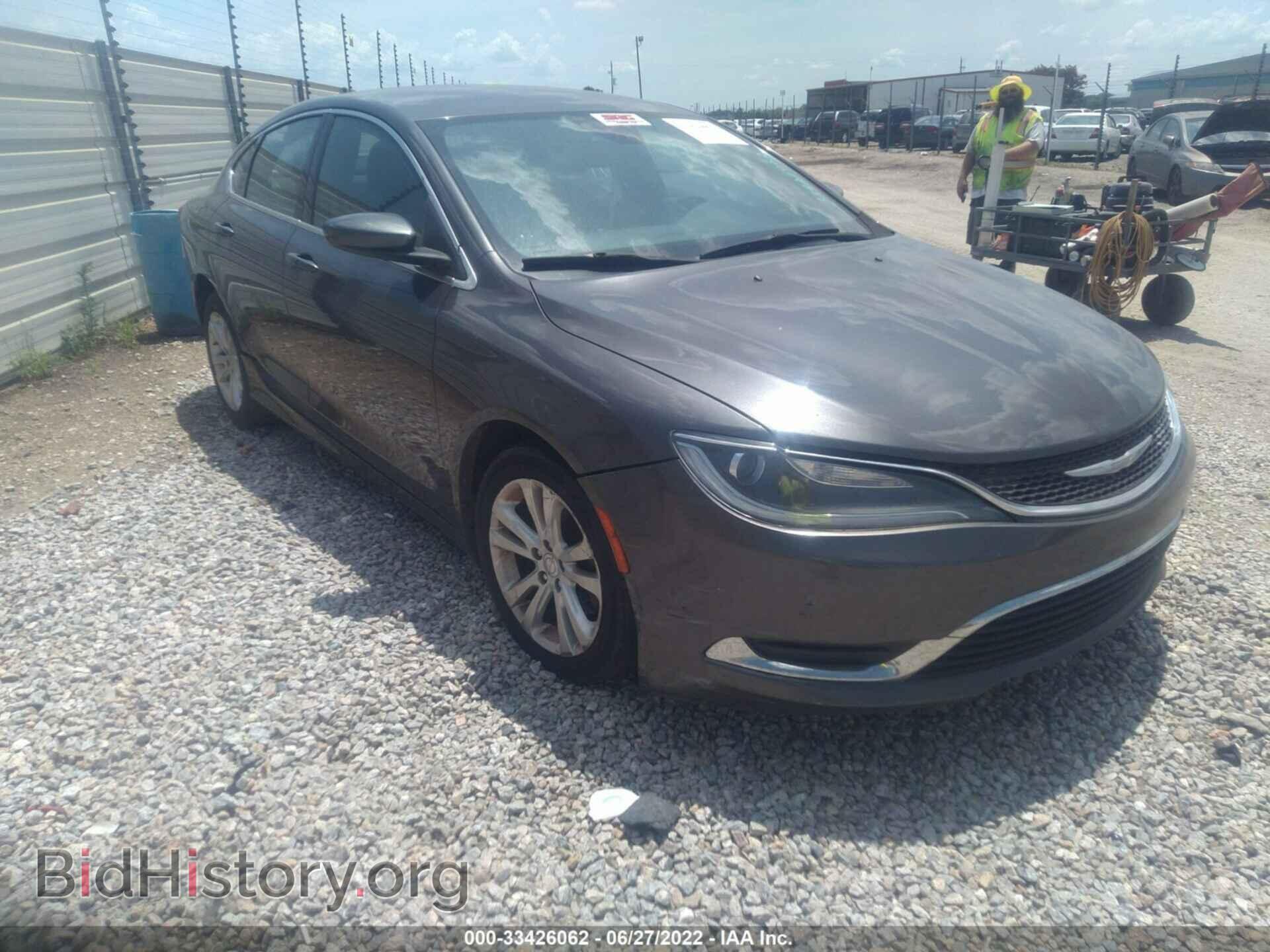 Фотография 1C3CCCAB3FN534986 - CHRYSLER 200 2015