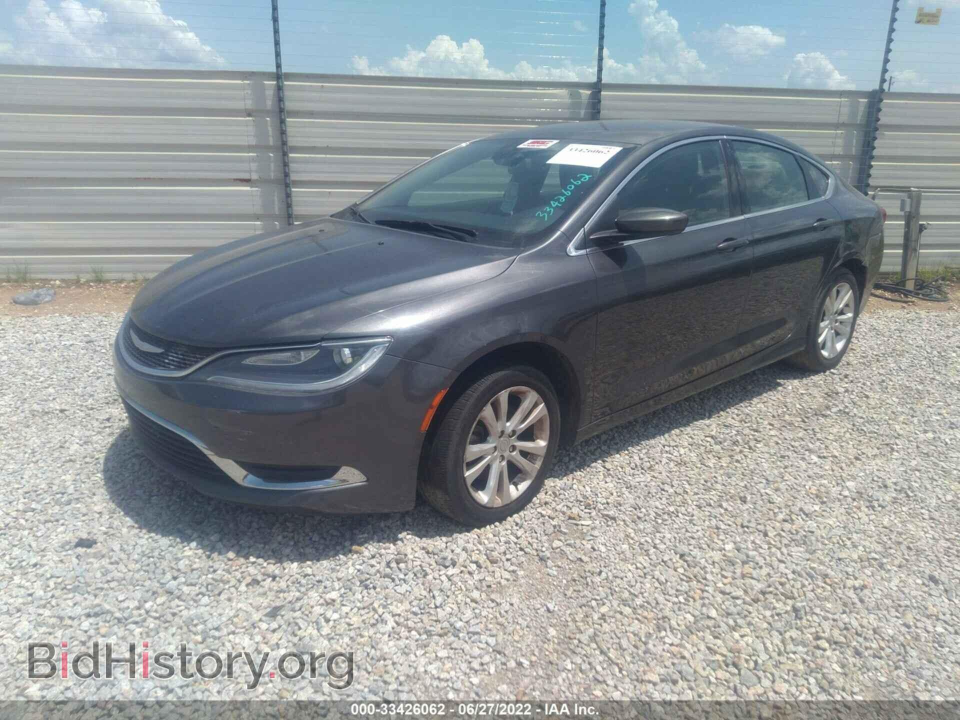 2015 CHRYSLER 200 - VIN: 1C3CCCAB3FN534986 - Фото 2