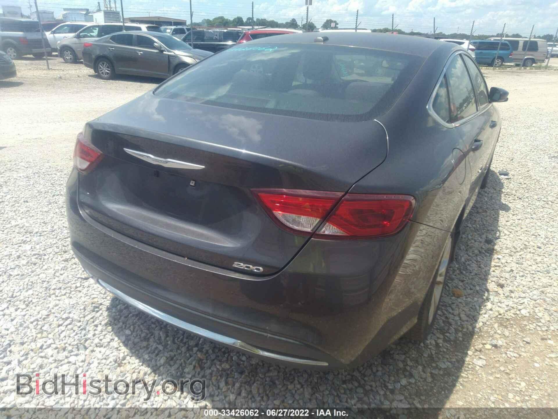 2015 CHRYSLER 200 - VIN: 1C3CCCAB3FN534986 - Фото 4