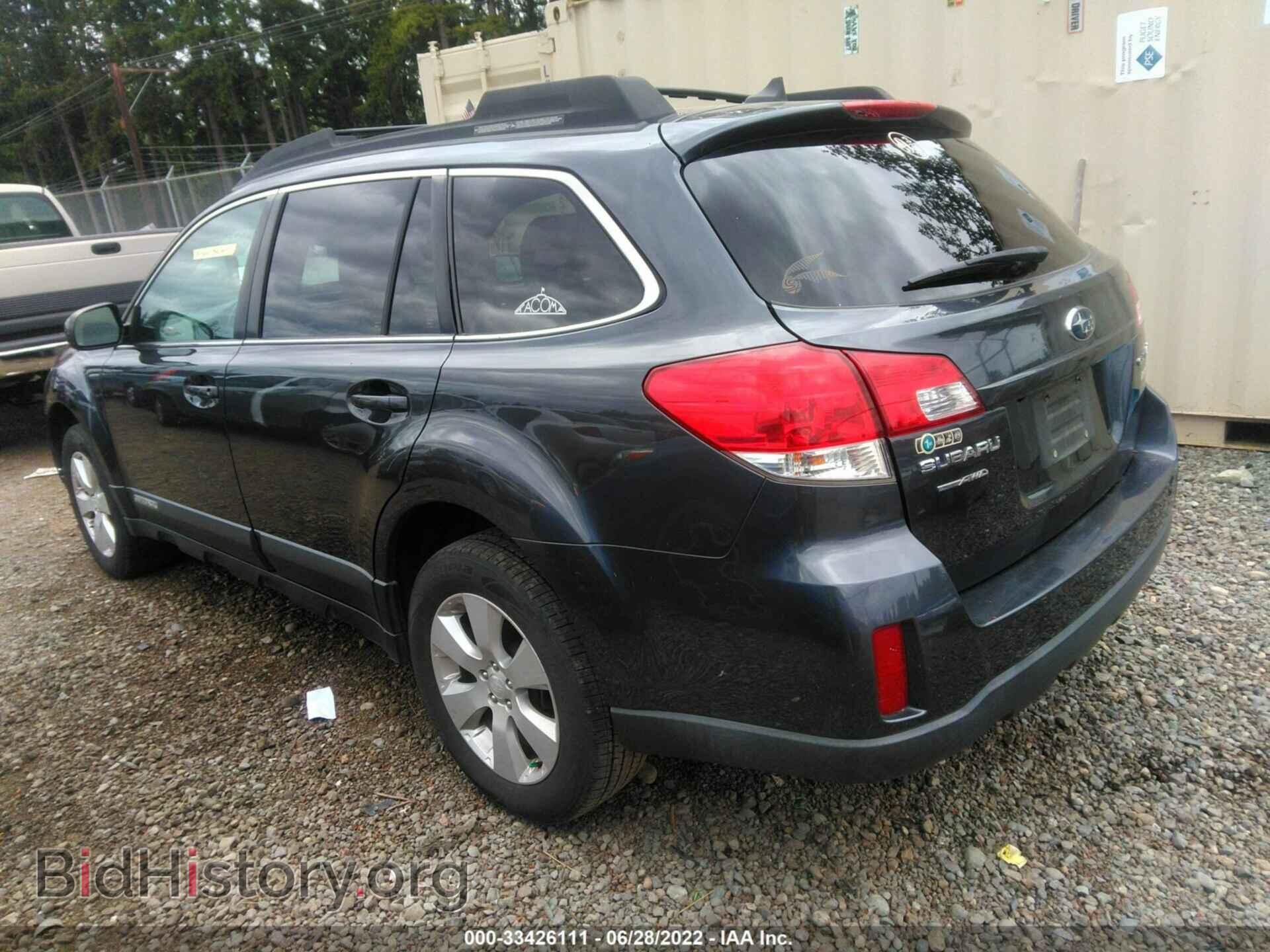 2011 SUBARU OUTBACK - VIN: 4S4BRBLC5B3426148 - Фото 3