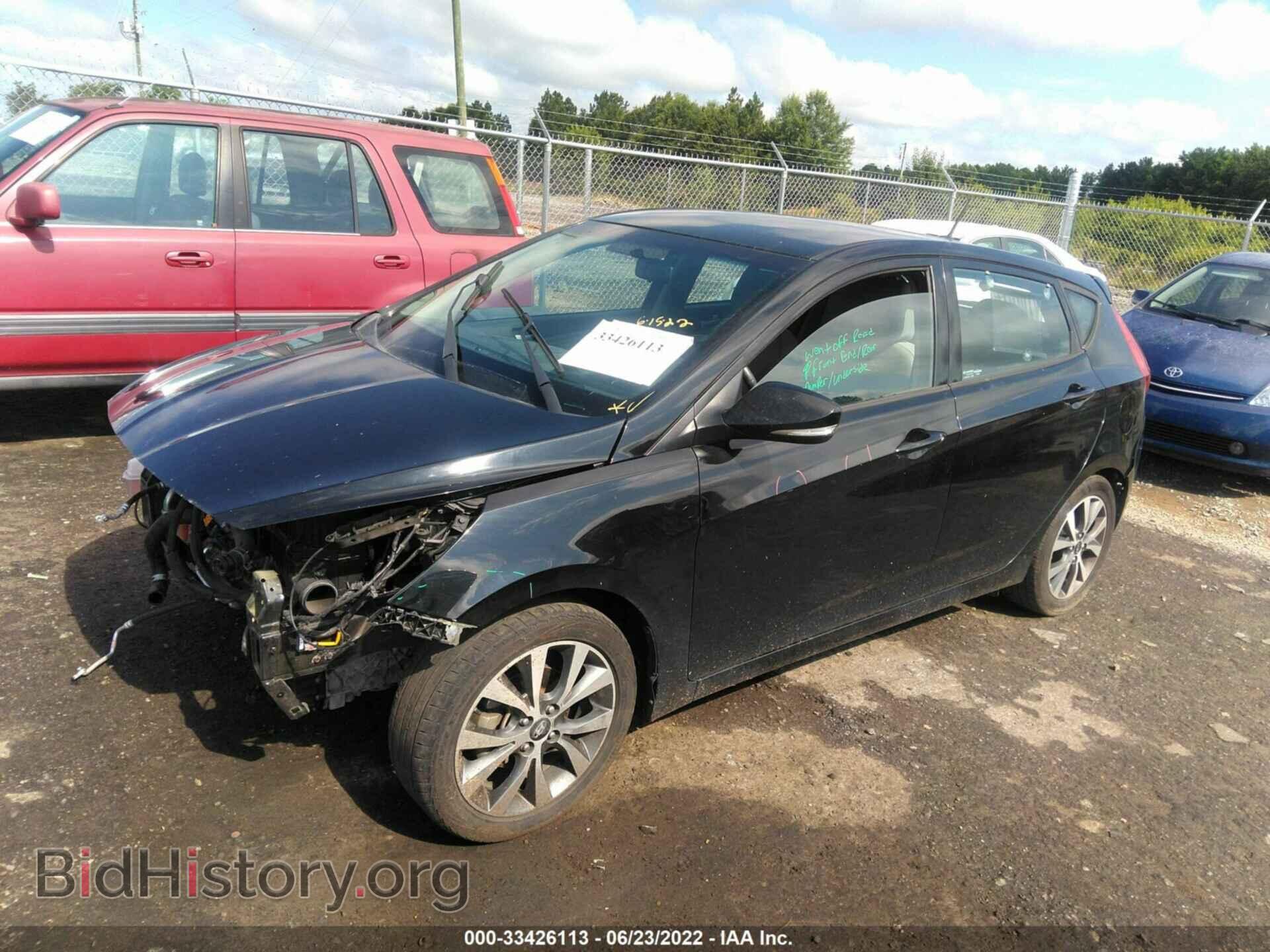 2017 HYUNDAI ACCENT - VIN: KMHCU5AE5HU354525 - Фото 2