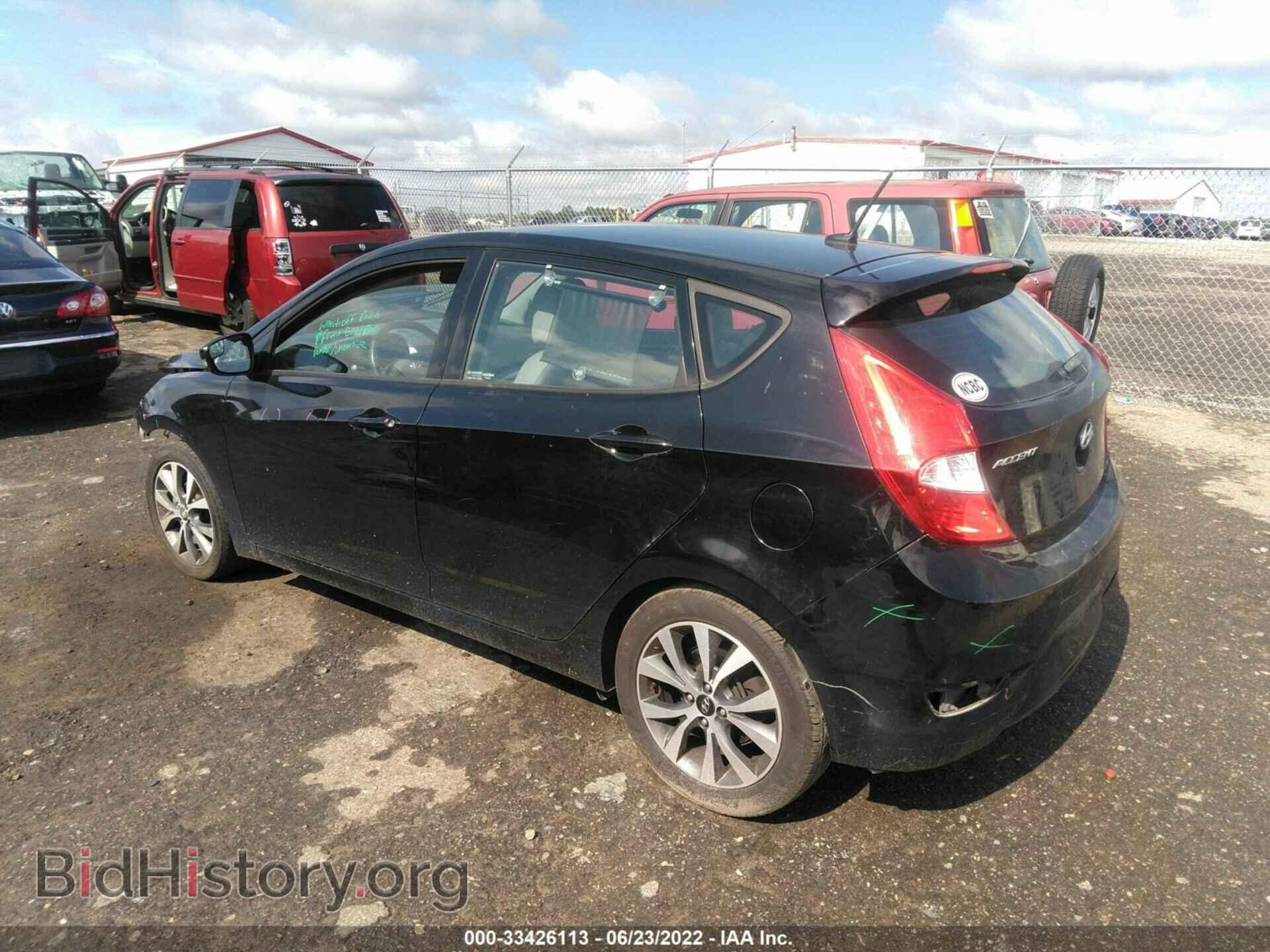 2017 HYUNDAI ACCENT - VIN: KMHCU5AE5HU354525 - Фото 3