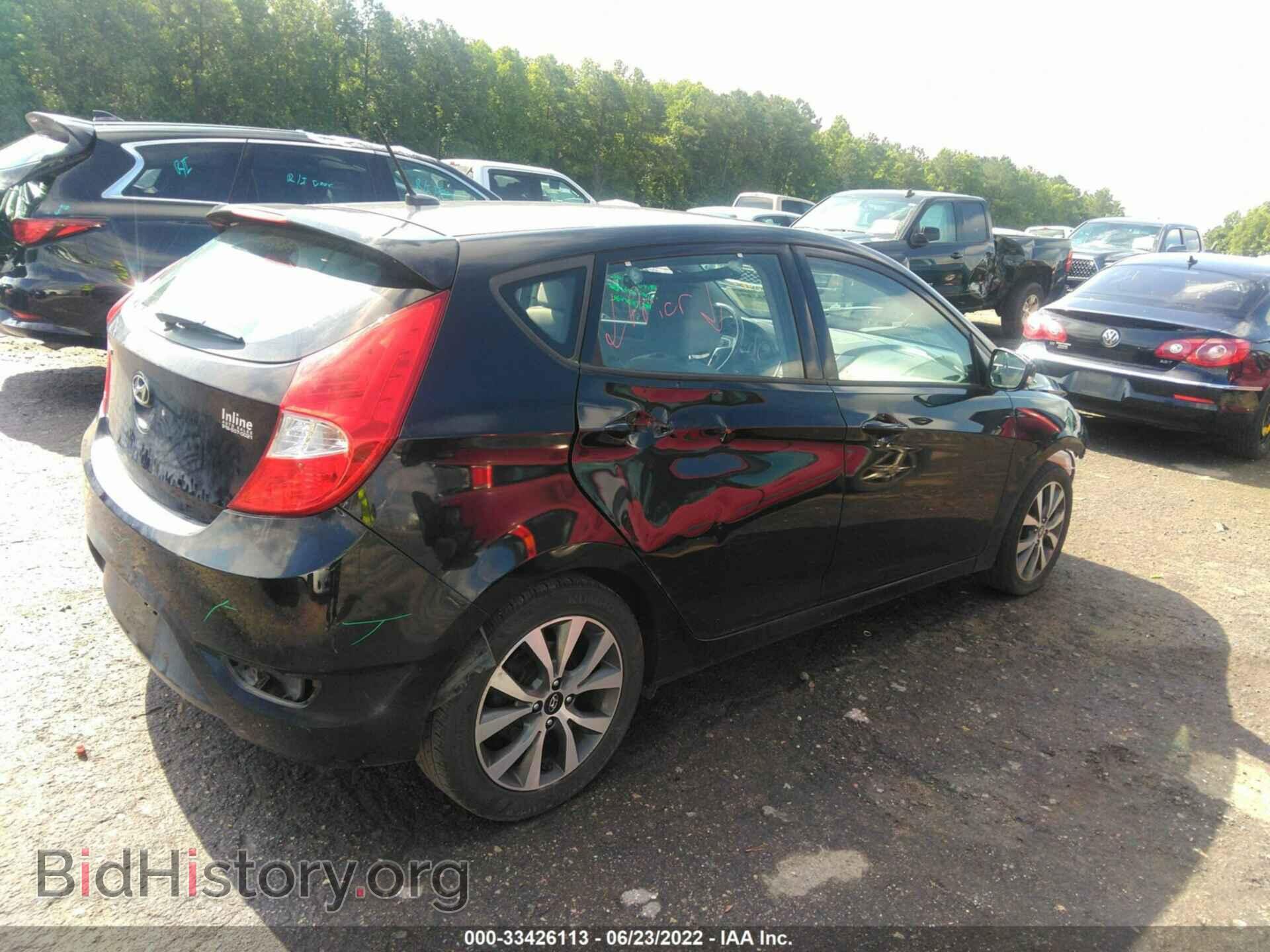 2017 HYUNDAI ACCENT - VIN: KMHCU5AE5HU354525 - Фото 4