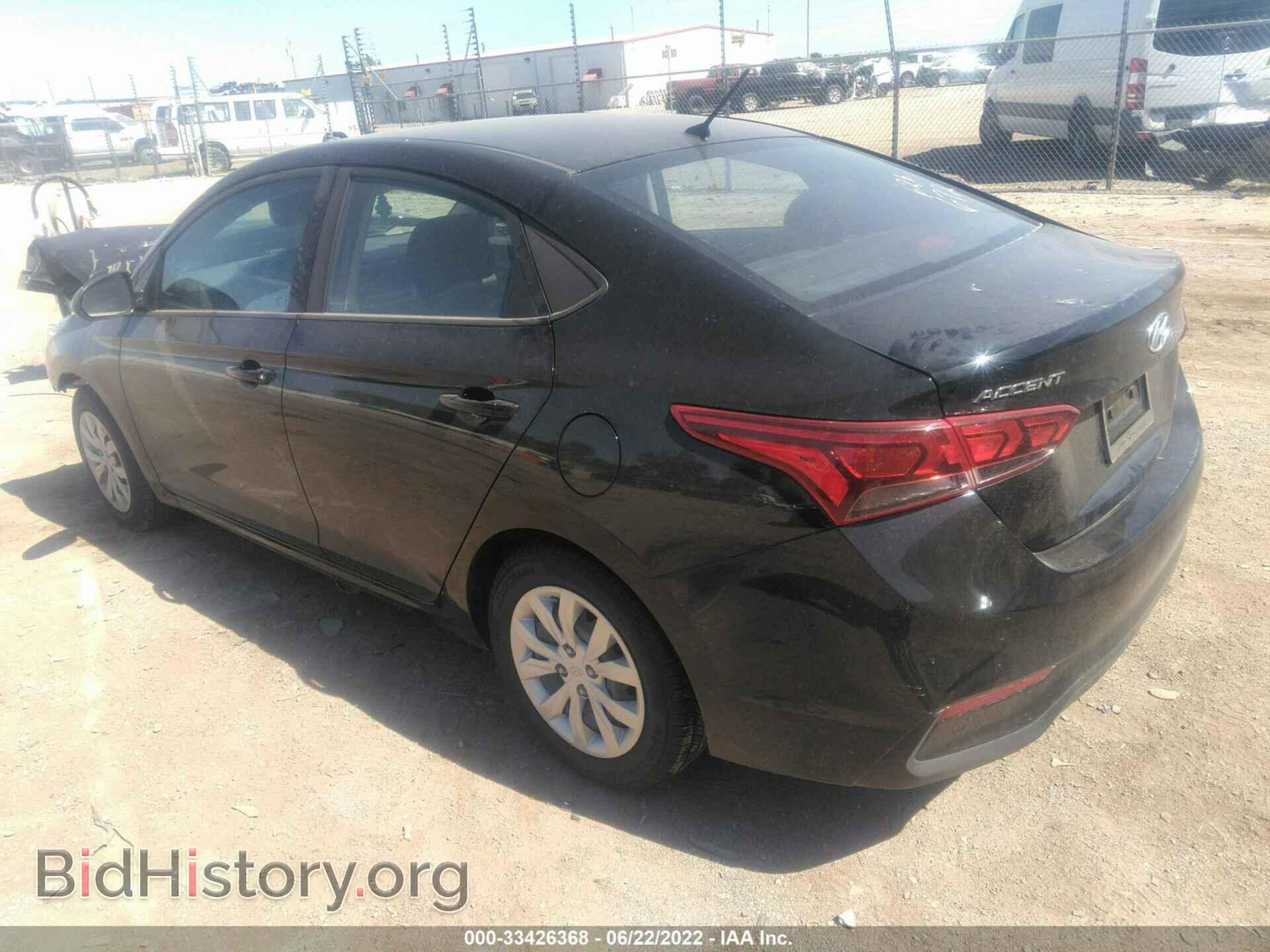 2020 HYUNDAI ACCENT - VIN: 3KPC24A65LE120583 - Фото 3