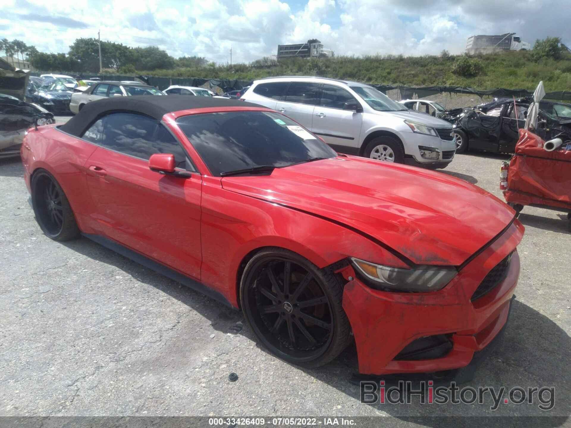Photo 1FATP8EM3F5356141 - FORD MUSTANG 2015