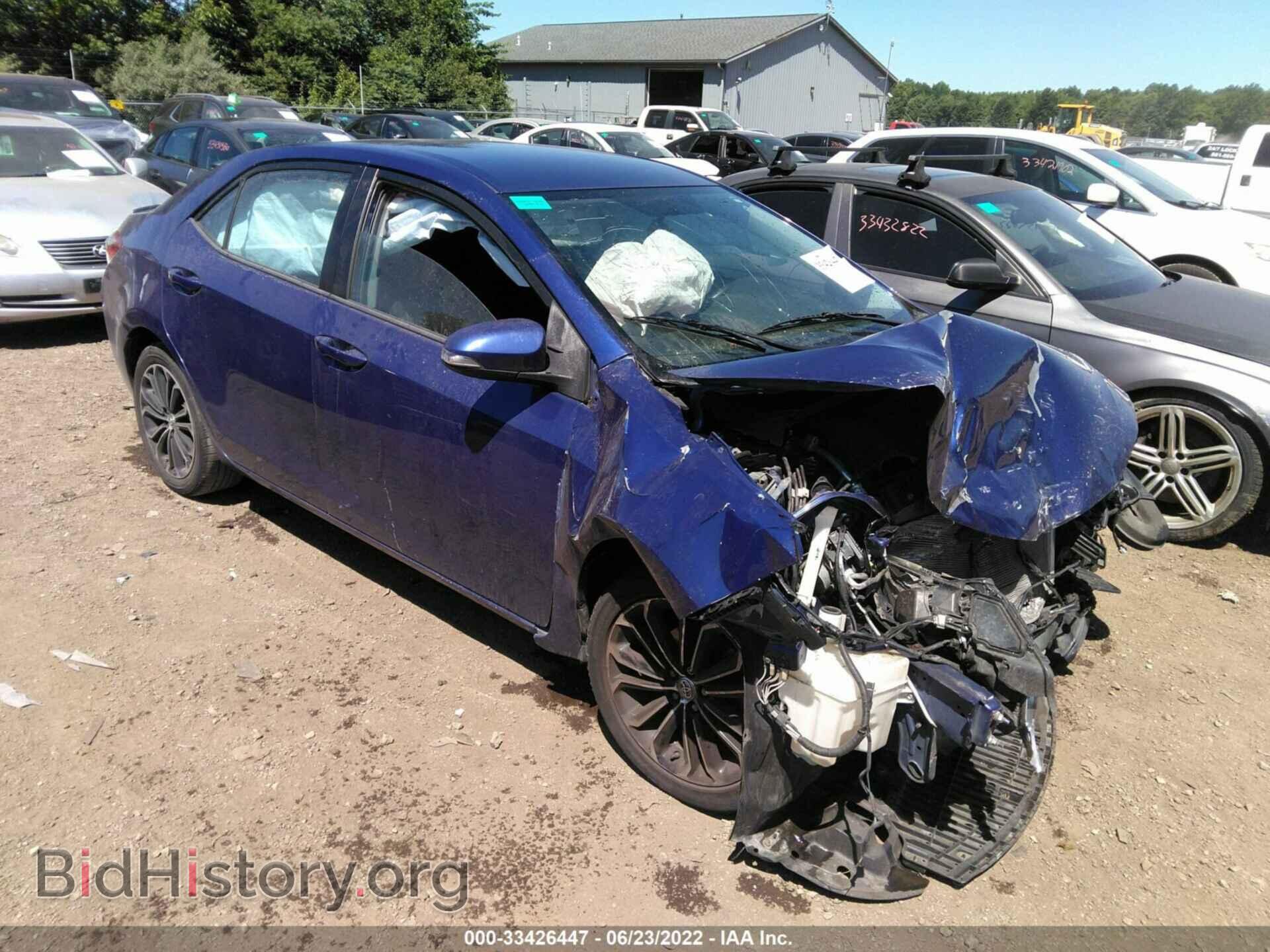 Photo 2T1BURHE0FC369473 - TOYOTA COROLLA 2015