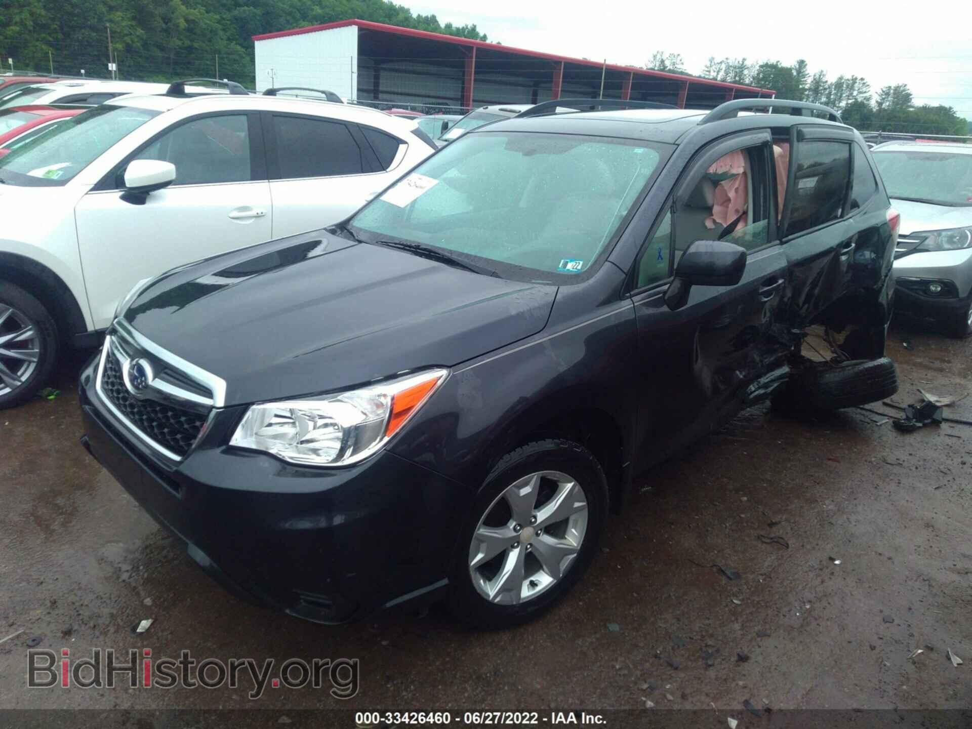2015 SUBARU FORESTER - VIN: JF2SJADC0FH459606 - Фото 2