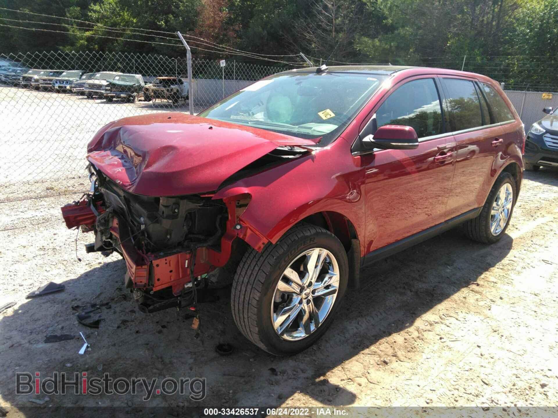2013 FORD EDGE - VIN: 2FMDK4KC4DBE31614 - Photo 2