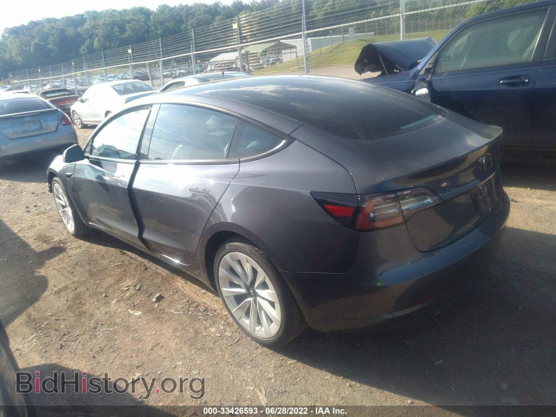 2021 TESLA MODEL 3 - VIN: 5YJ3E1EA7MF922116 - Фото 3