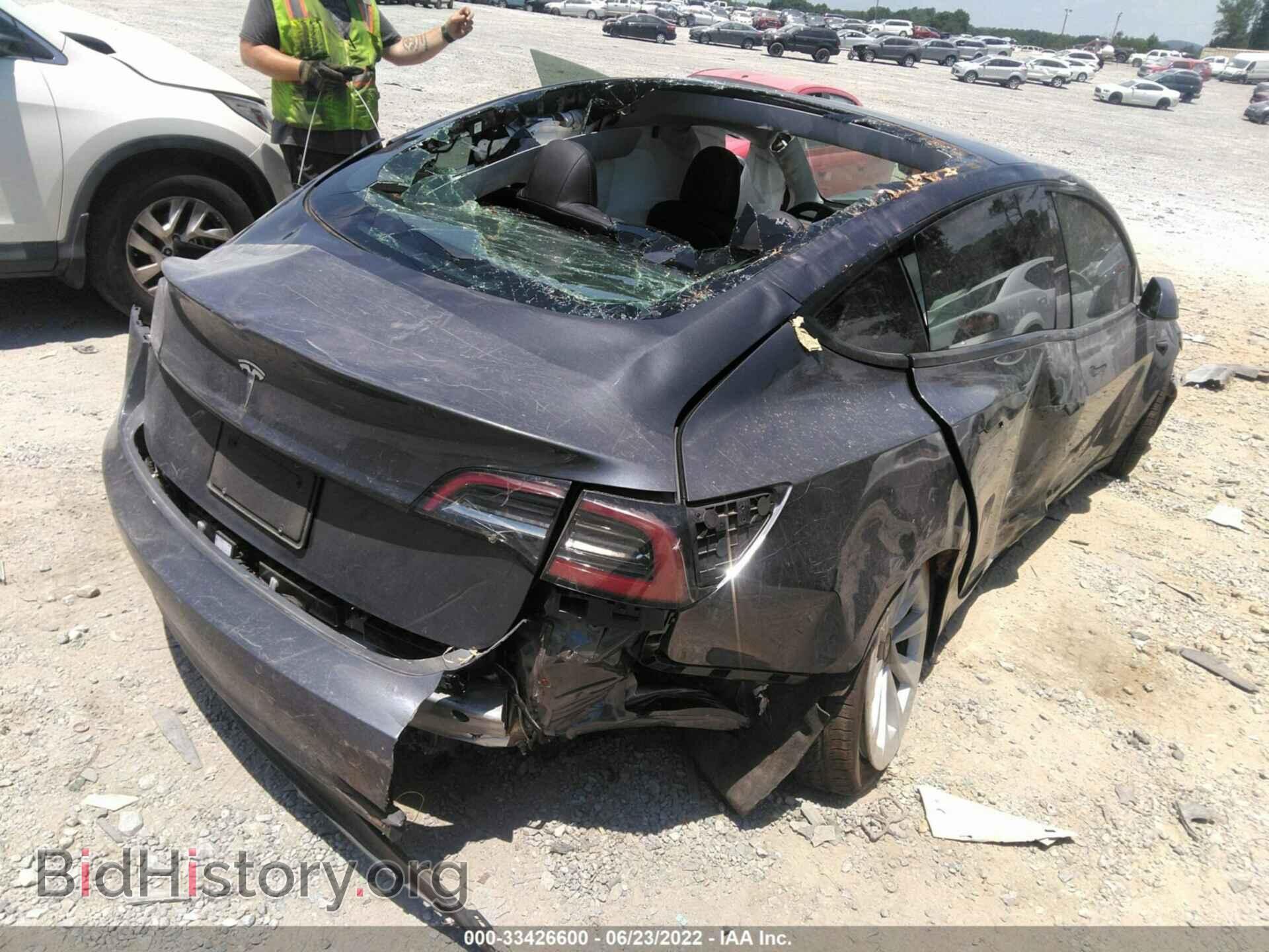 2021 TESLA MODEL 3 - VIN: 5YJ3E1EA2MF020702 - Photo 4