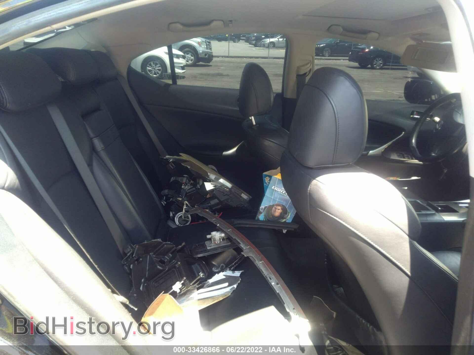 2008 LEXUS IS 250 - VIN: JTHBK262085061966 - Фото 8