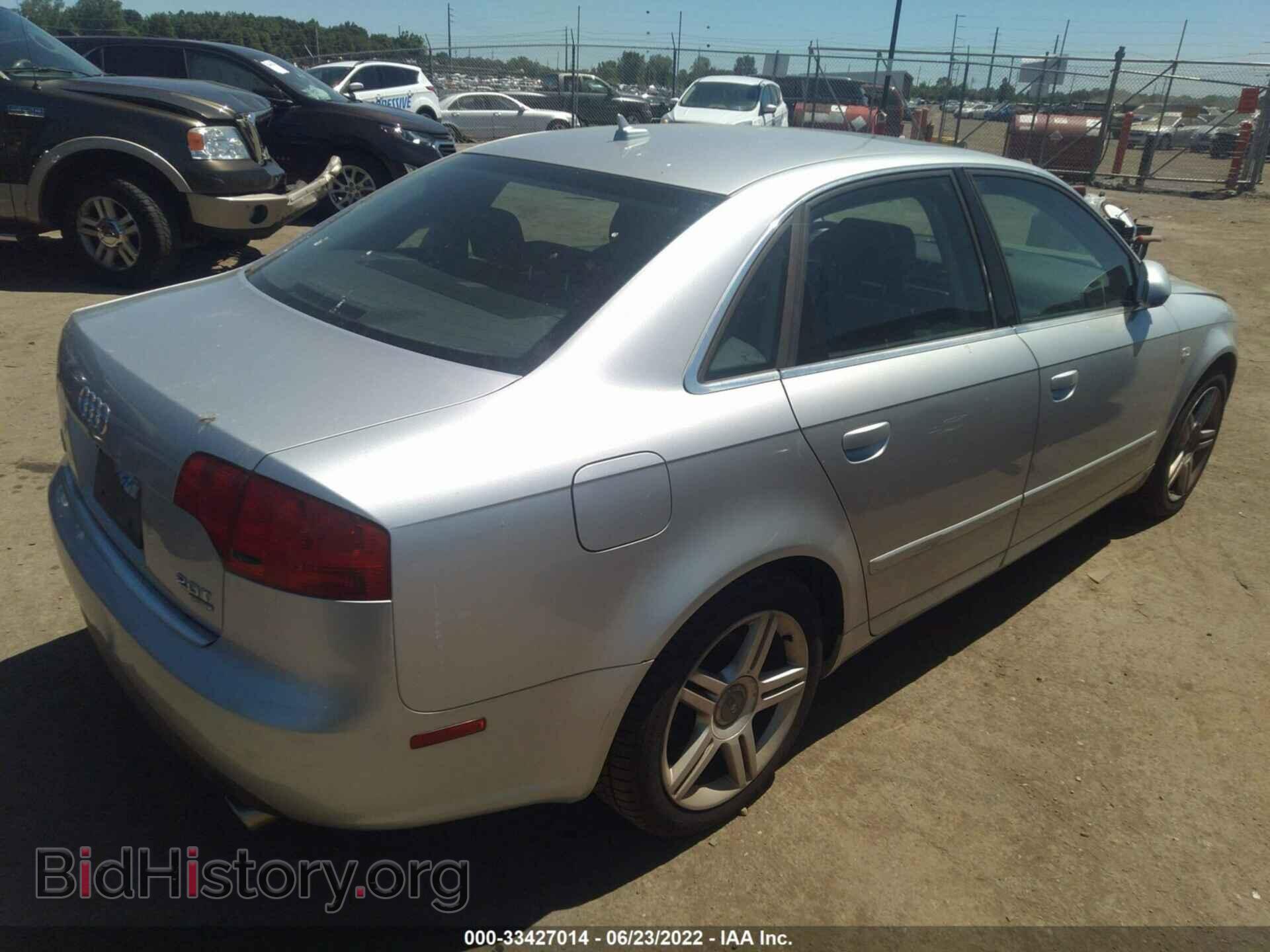 2007 AUDI A4 - VIN: WAUDF78E77A046399 - Фото 4